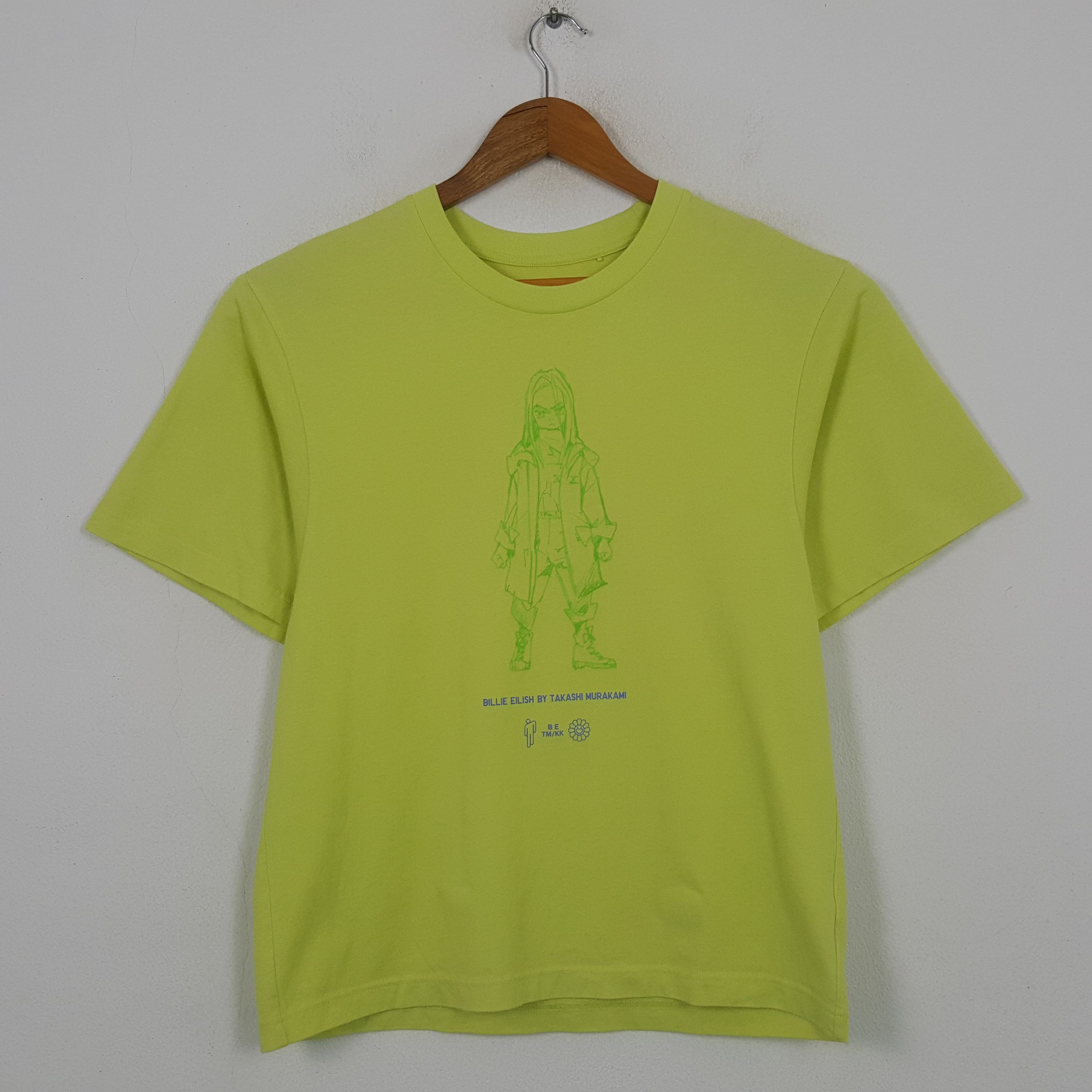 Japanese Brand Vintage Billie Elish By Takashi Murakami Brand T-shirt RR2 Size US M / EU 48-50 / 2 - 1 Thumbnail