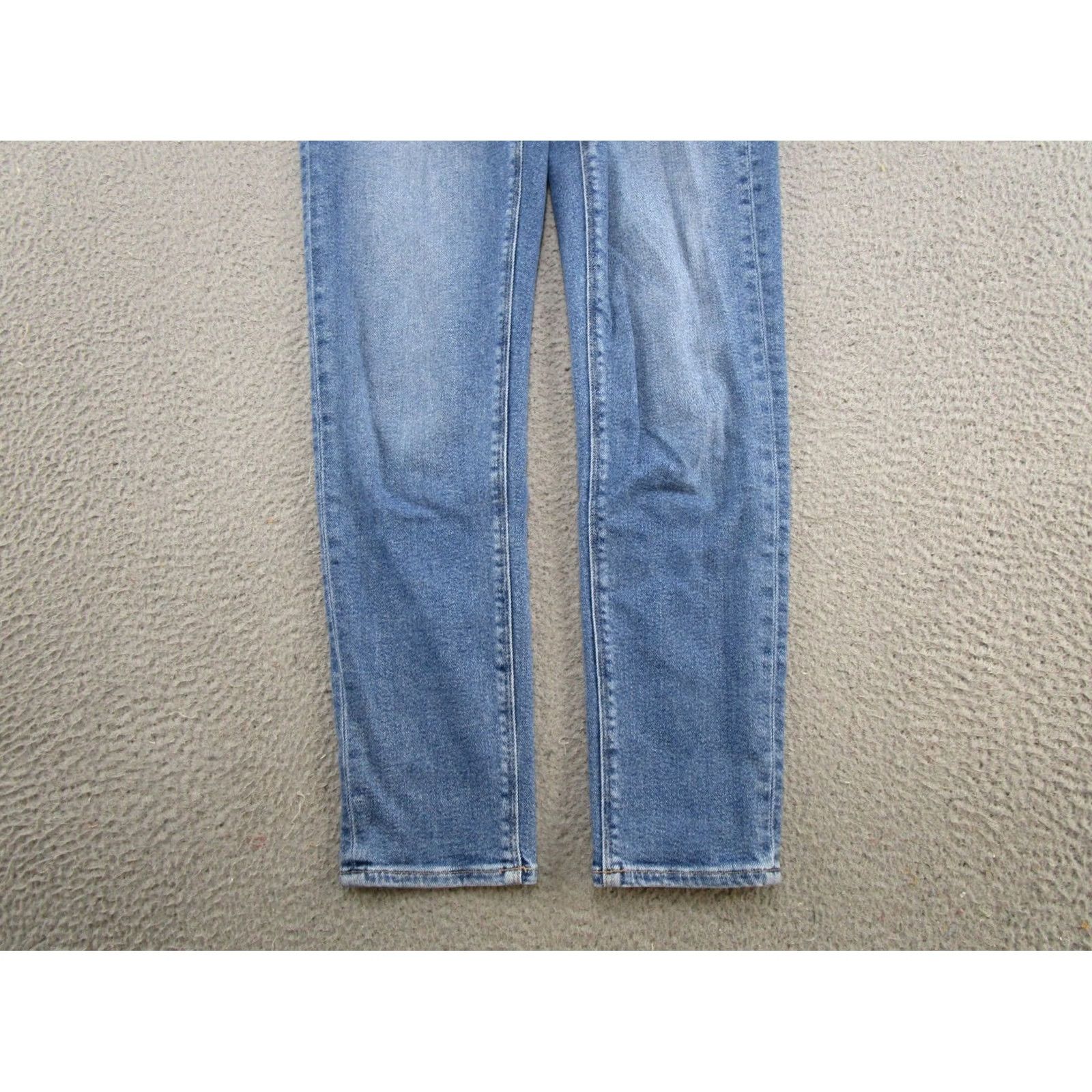American Eagle Outfitters American Eagle Stretch Blue Denim Mom Jeans High Rise Womens Size 0 Long - Vintage - Size 25" / US 0 / IT 36 - 2 Thumbnail