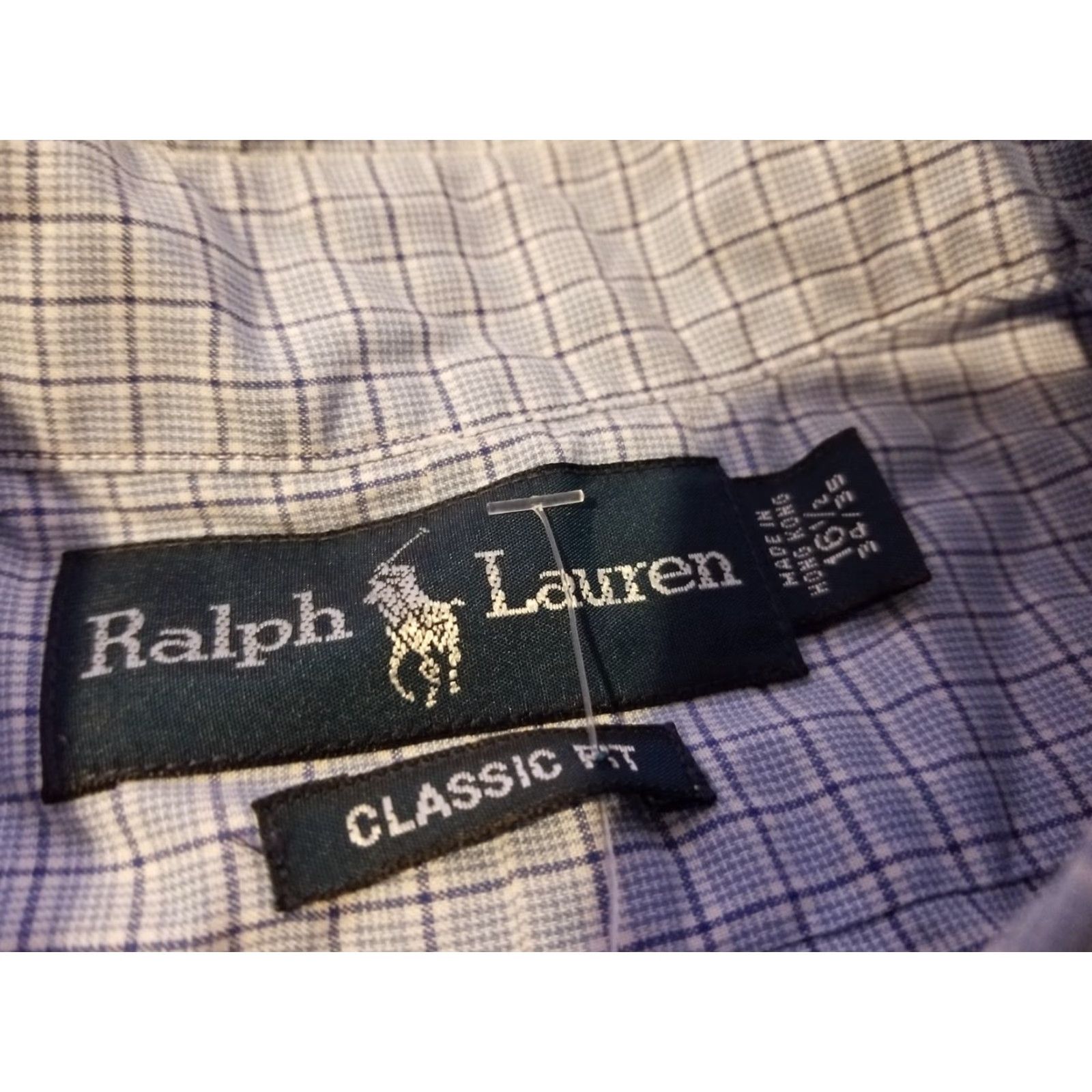 Polo Ralph Lauren Polo Ralph Lauren Dress Shirt Mens 16 1/2 34 35 Button Cotton Blue Size 46R - 4 Thumbnail