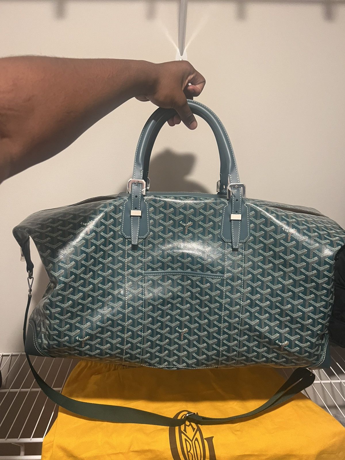 Goyard Goyard Bowling 55 ‘Green’ Size ONE SIZE - 20 Thumbnail