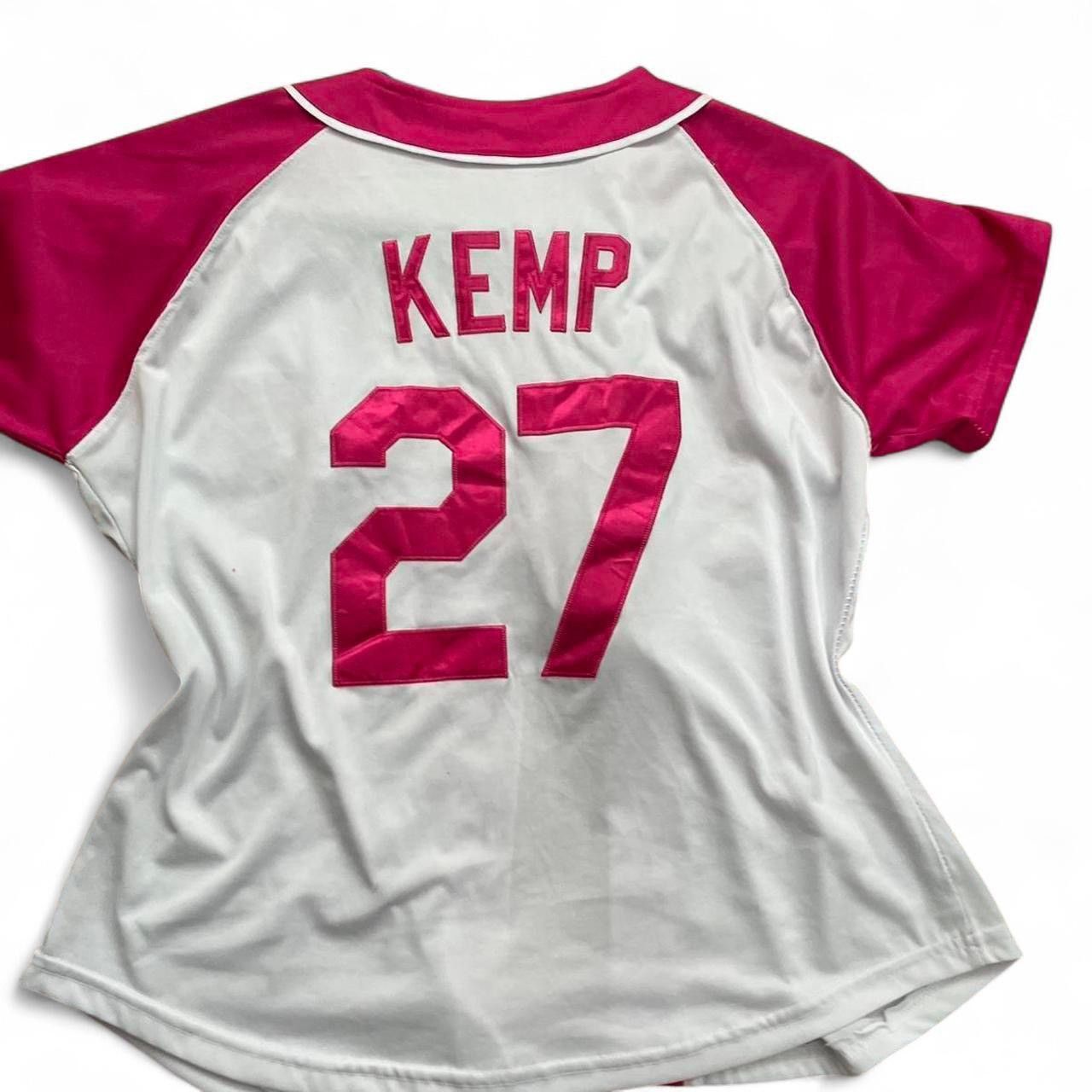Other MLB Pink and white Los Angeles Dodgers baseball jersey Size L / US 10 / IT 46 - 1 Thumbnail