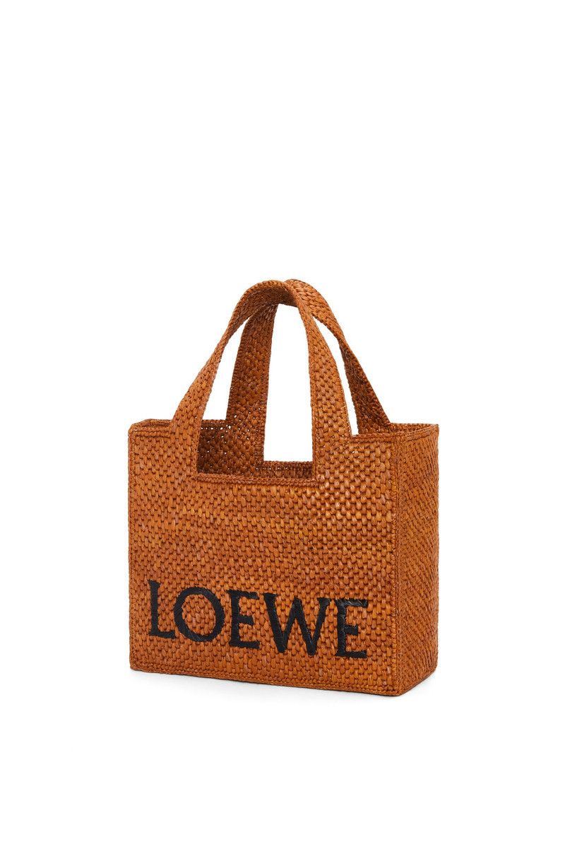 Loewe o1in1g0426 Size: OS / Small Font Tote Bag in Honey Gold Size ONE SIZE - 2 Thumbnail