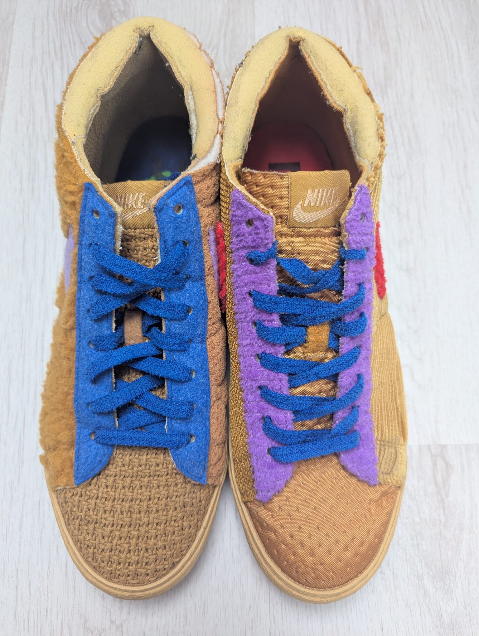 Cactus Plant Flea Market × Nike Nike x Cactus Plant Flea Market You Blazer Mid Beige Red Size US 12 / EU 45 - 7 Thumbnail