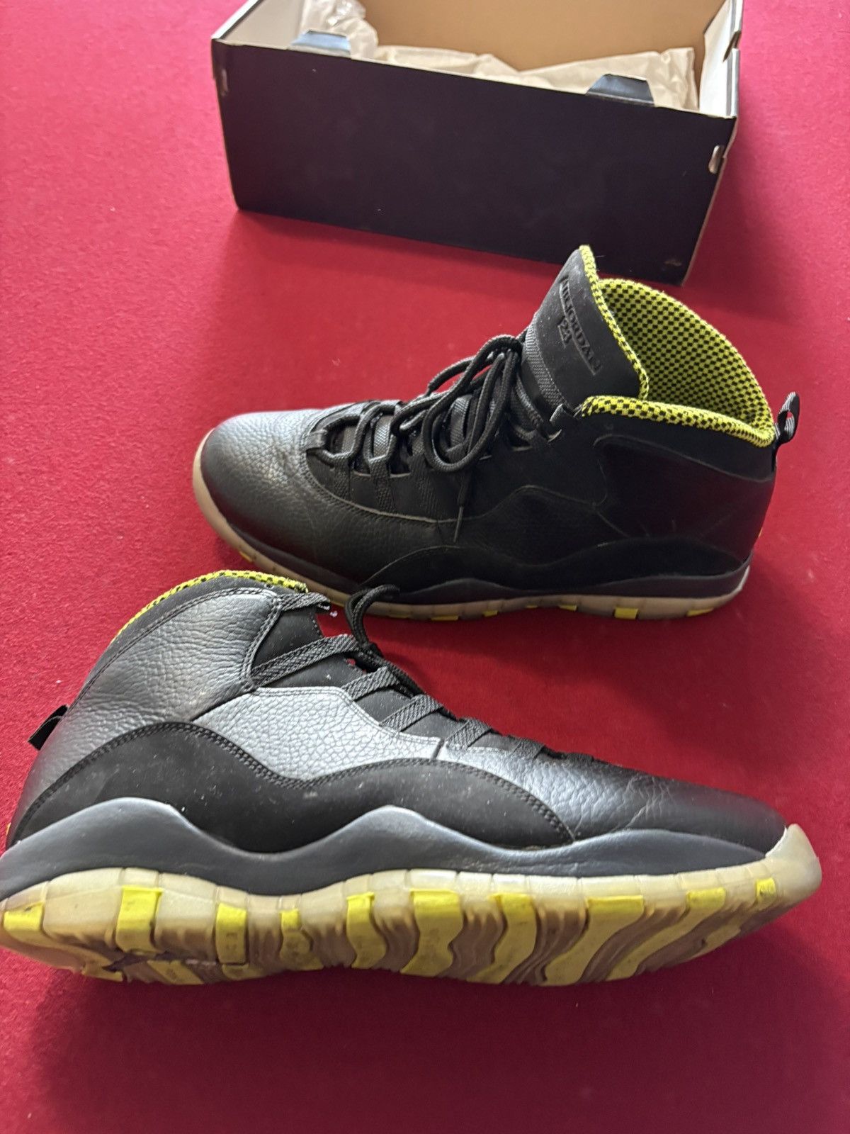 Retro Air Jordan 10's “Venom Green”