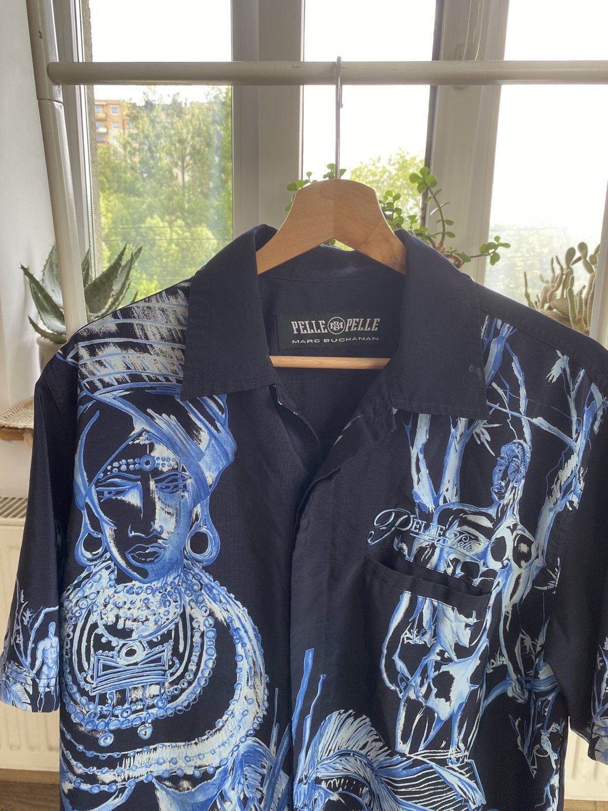 Marc Buchanan × Pelle Pelle × Vintage VINTAGE PELLE PELLE MARC BUCHANAN SHIRT Size US L / EU 52-54 / 3 - 2 Thumbnail