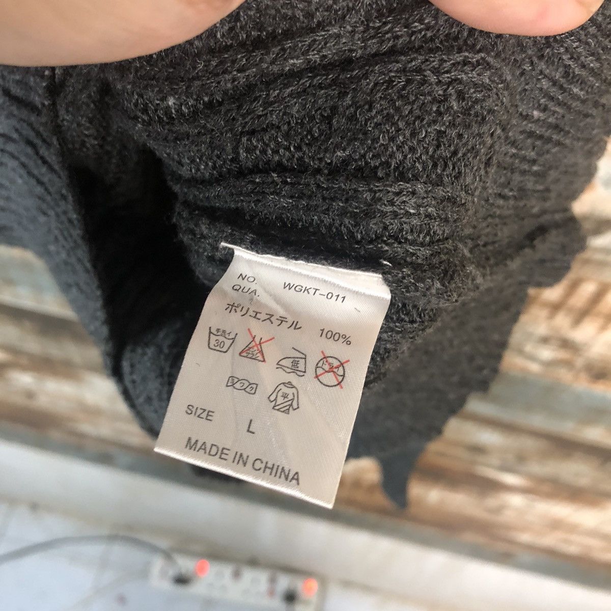 Homespun Knitwear × Japanese Brand Gteel Brawn Grey Knitwear #A1994 Size L / US 10 / IT 46 - 12 Thumbnail