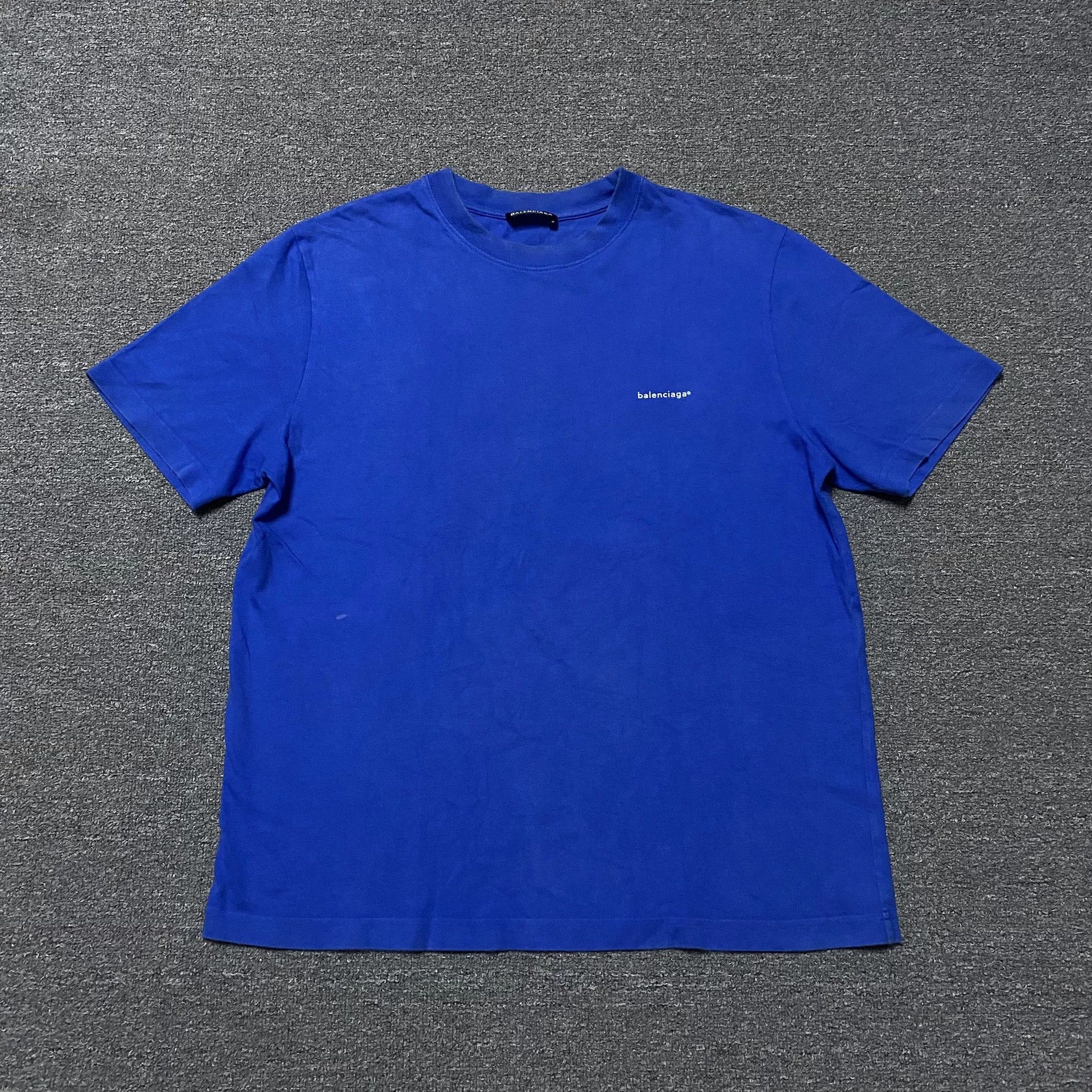 Balenciaga Balenciaga Logo Short Sleeve Size US XXL / EU 58 / 5 - 1 Thumbnail