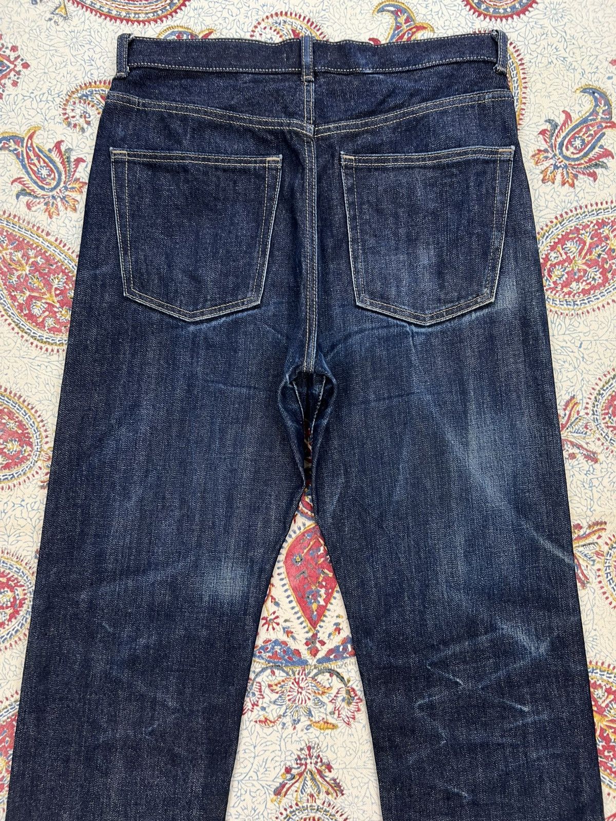 Uniqlo Uniqlo Dirty Distressed Selvedge Denim Size US 31 - 5 Thumbnail