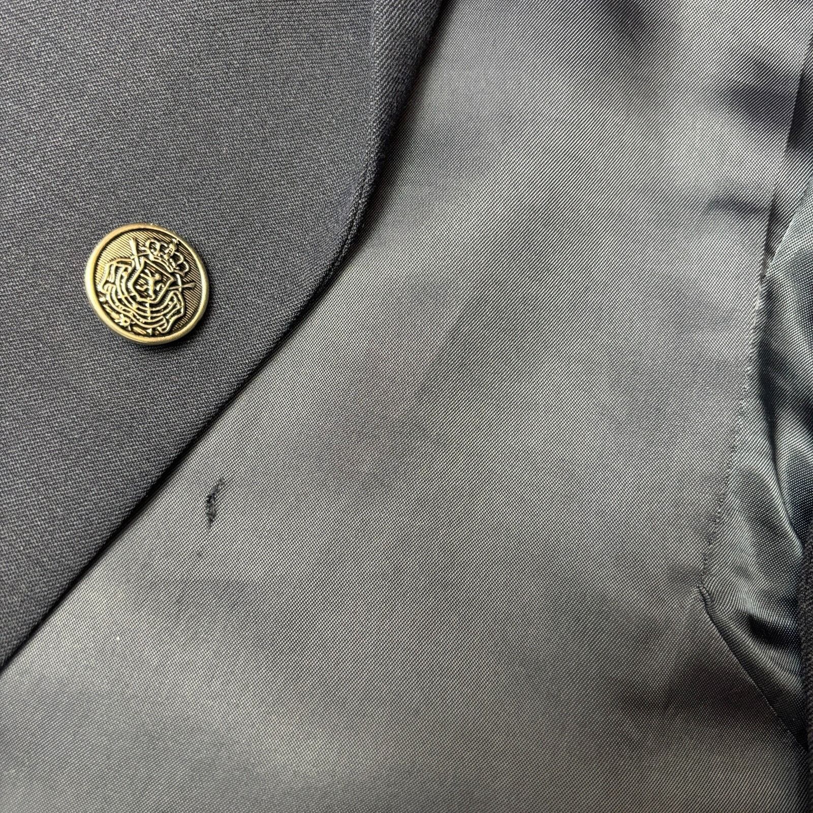 Michael Kors Michael Kors Men's 38R Sport Coat Blazer Navy Wool Suit Jack Size 38R - 11 Thumbnail