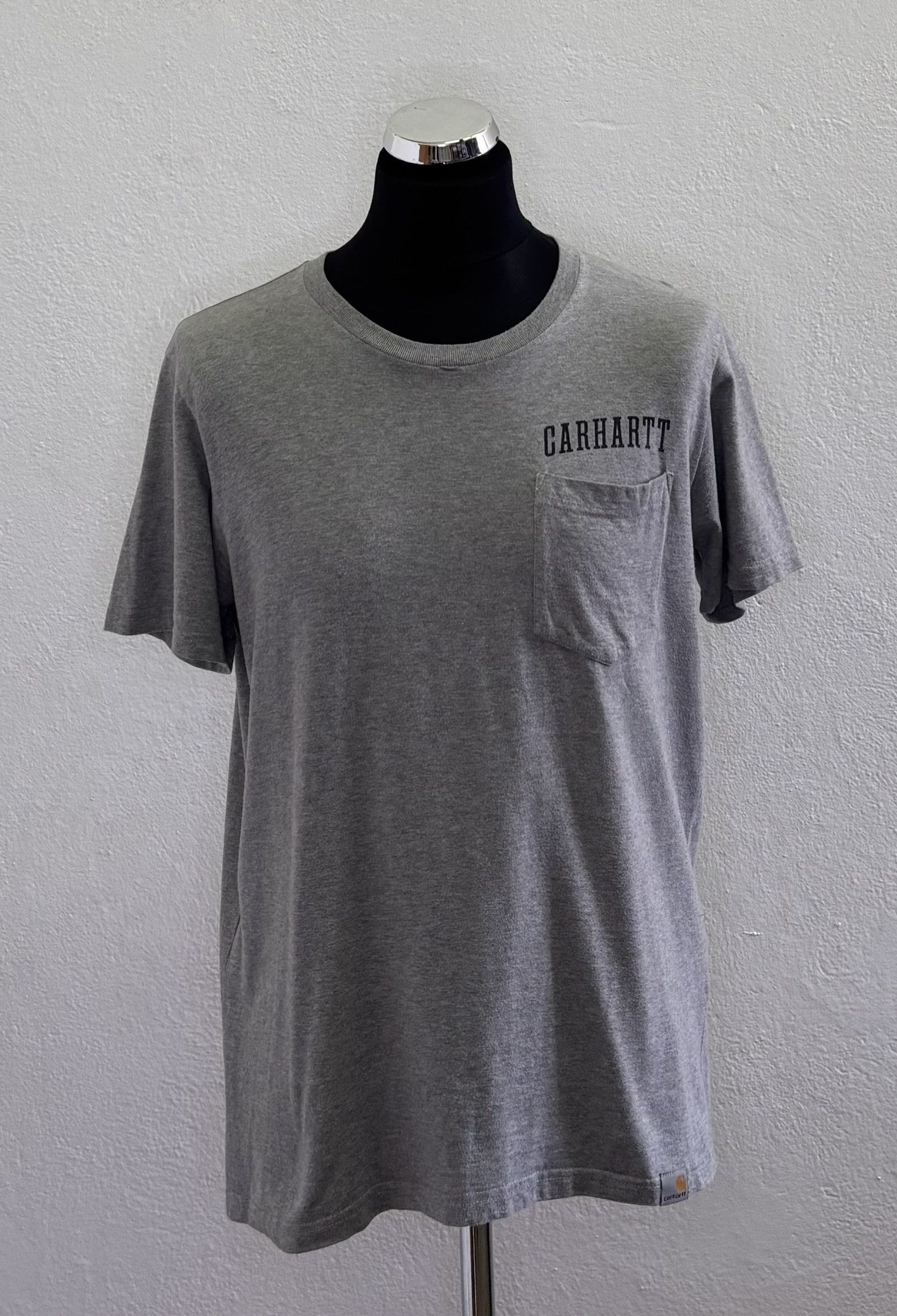 Carhartt Carhartt Team Pocket Gray T-shirt Medium Size US M / EU 48-50 / 2 - 1 Thumbnail