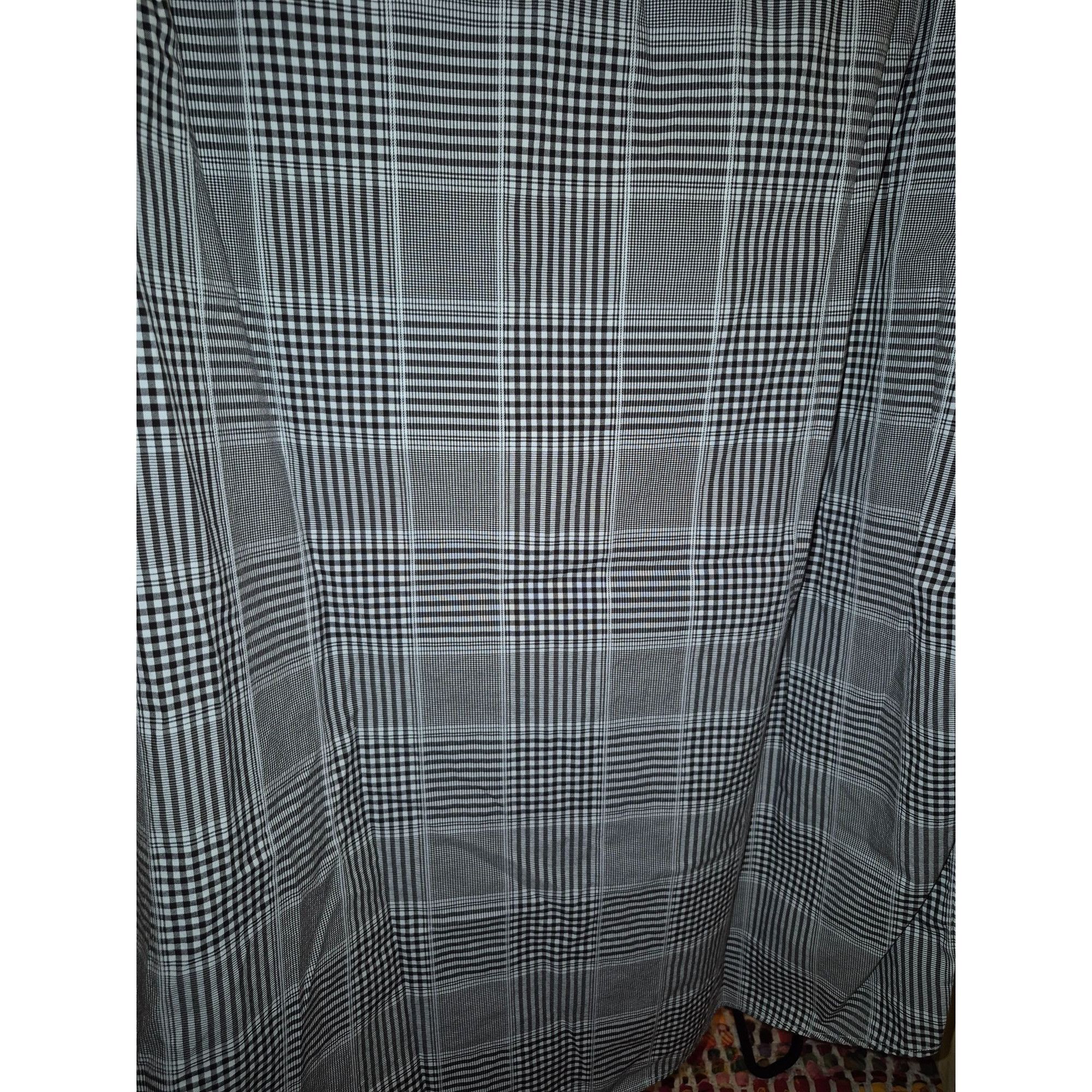Vintage Cremieux Mens XL Black White Plaid Short Sleeve Button-Up Sh Size US XL / EU 56 / 4 - 6 Thumbnail