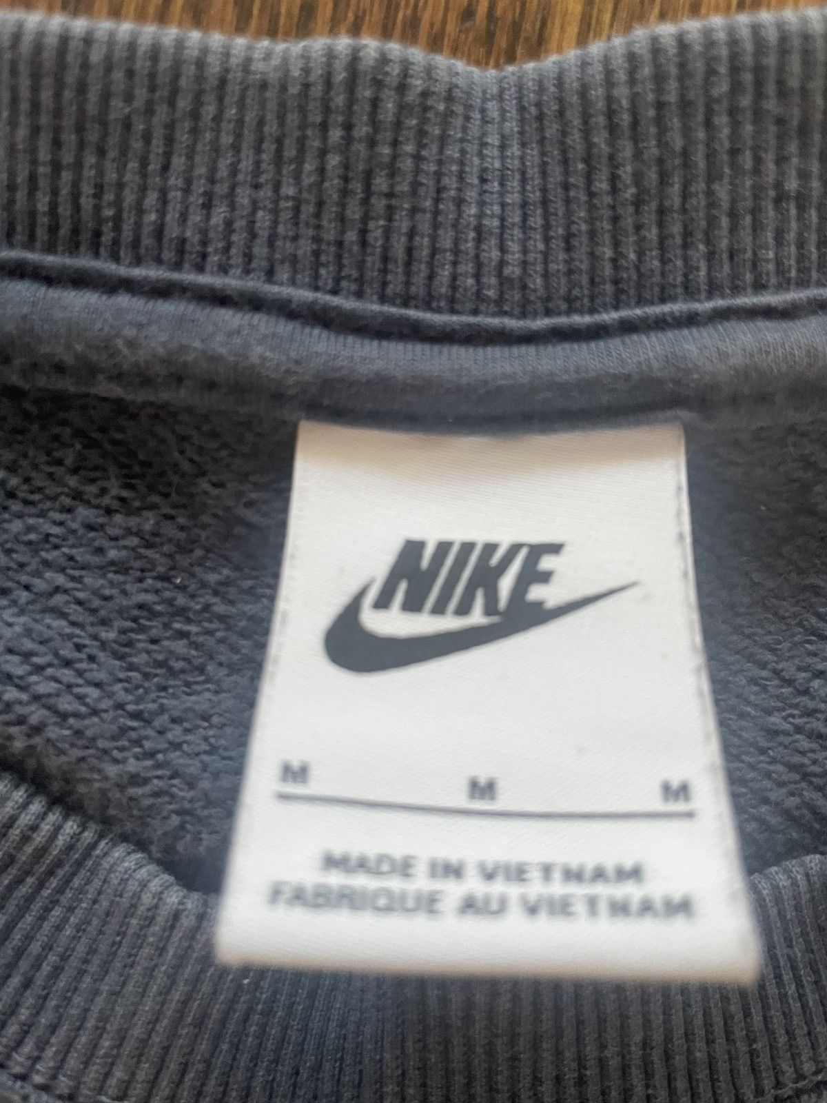 Nike Nike navy/obsidian crew neck size medium Size US M / EU 48-50 / 2 - 3 Thumbnail