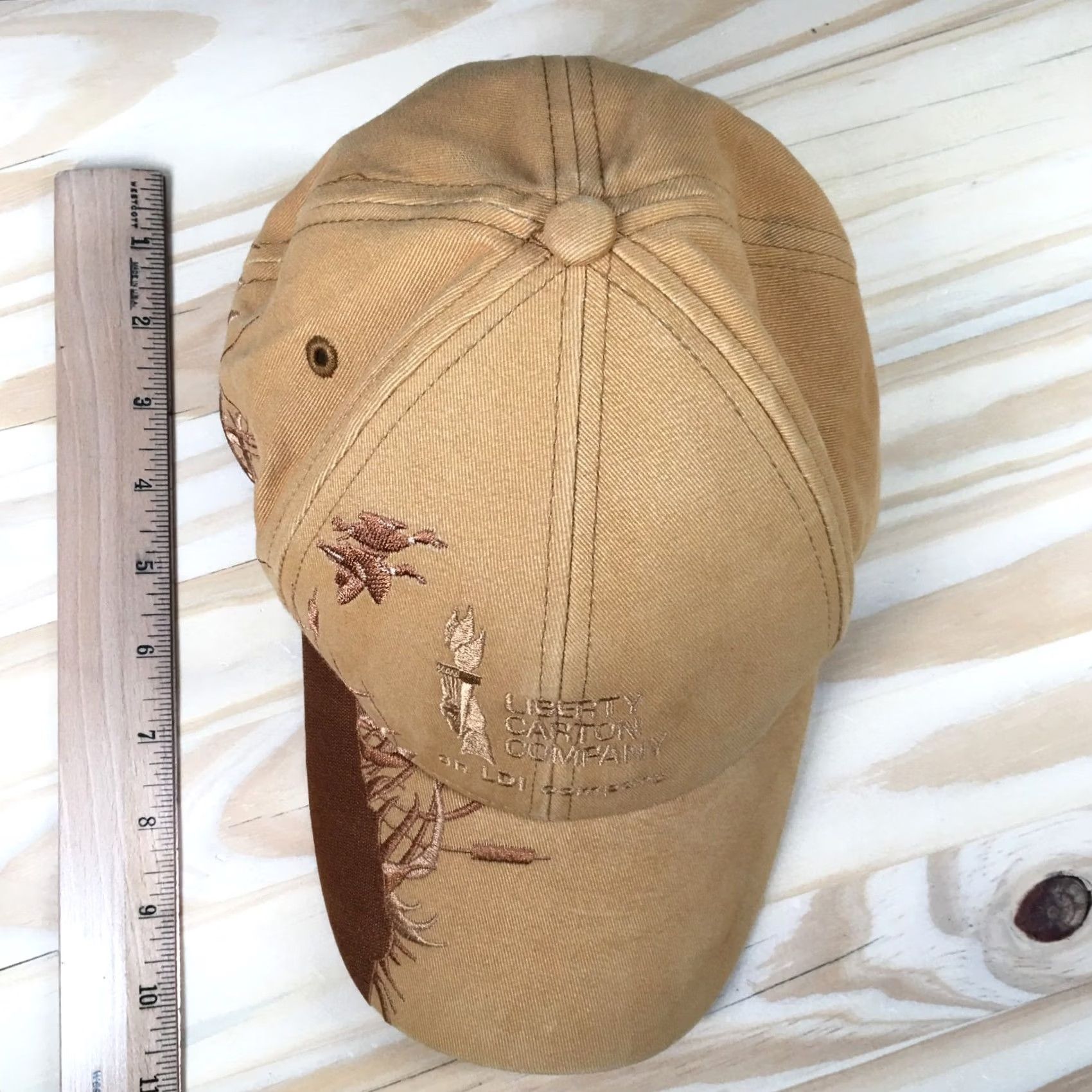 Vintage Wildlife Series Cap Mens One Size Brown Liberty Carton Company Baseball Unisex Embroidered Size ONE SIZE - 5 Thumbnail