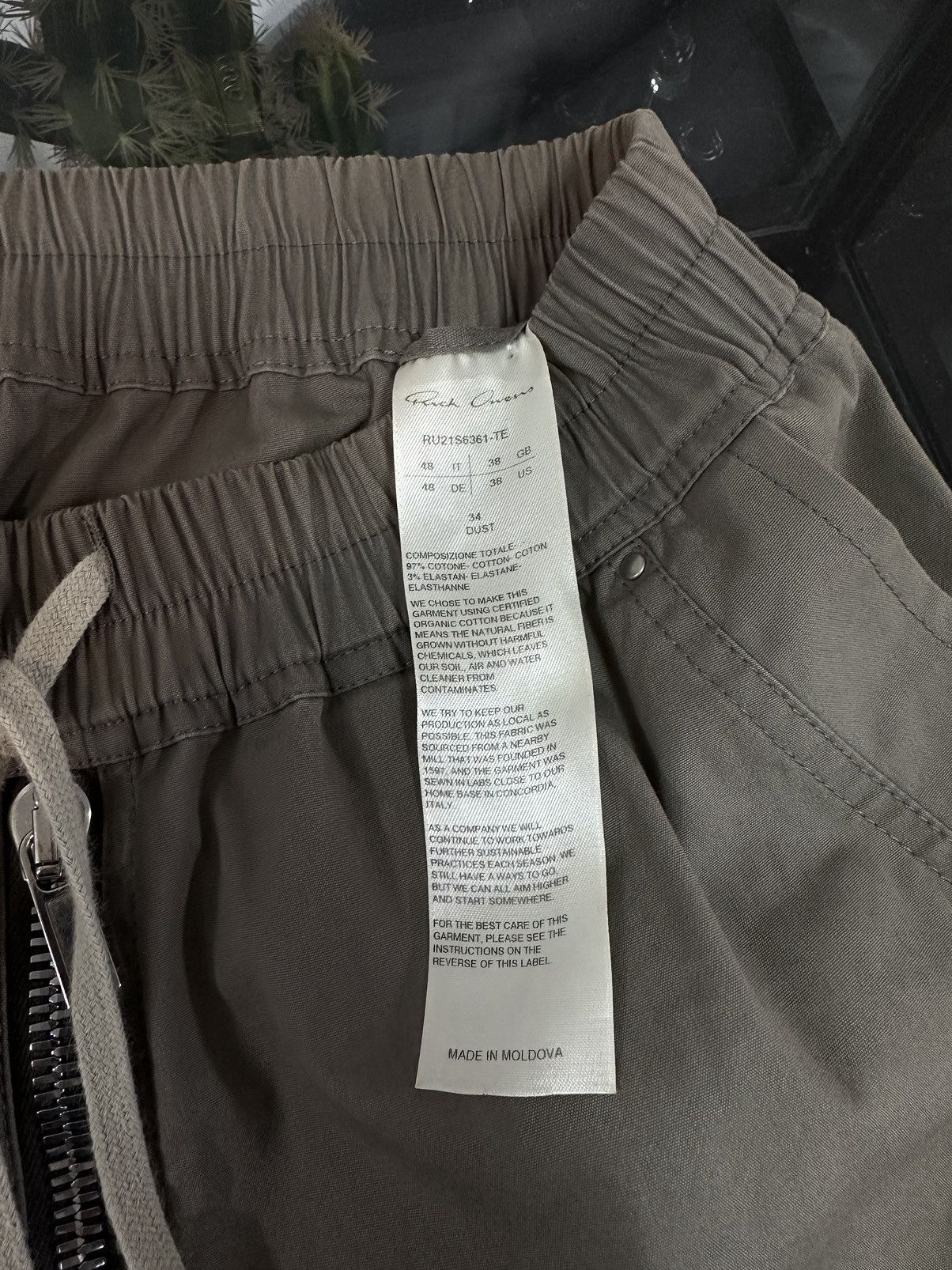 Rick Owens Rick Owens FW21 PHLEGETHON Bella Trousers Size US 31 - 4 Thumbnail