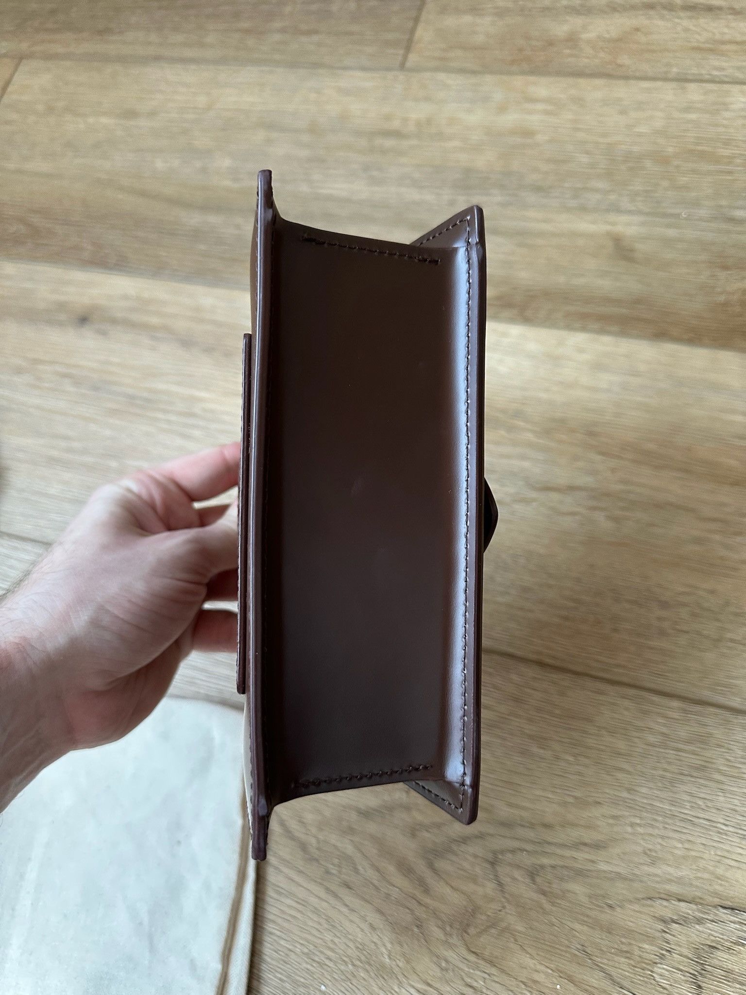 Jacquemus 🔥[SALE]🔥 Jacquemus Le Bambino Mini Flap Dark Brown Bag Size ONE SIZE - 5 Thumbnail
