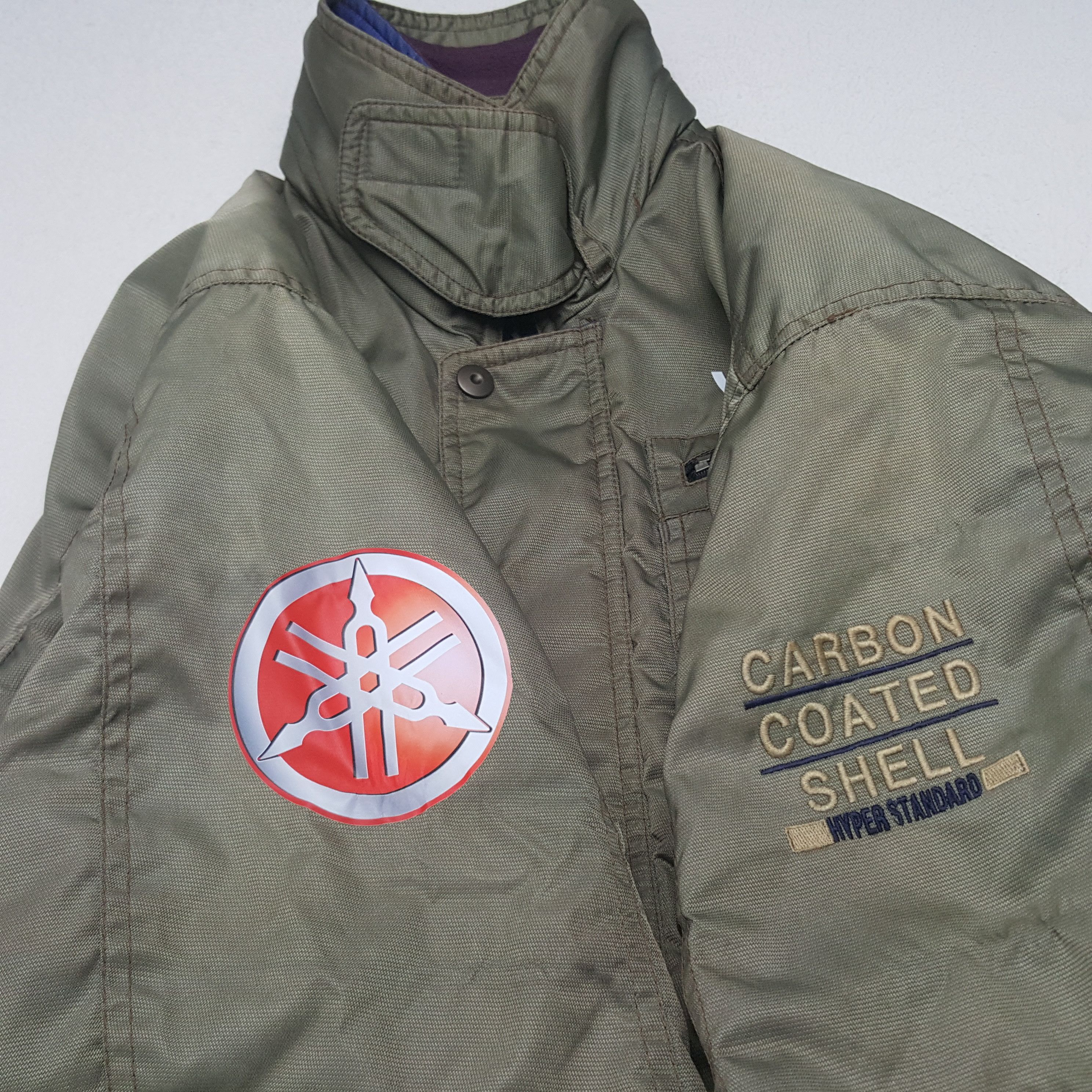 Japanese Brand × Vintage × Yamaha Vinatge Yamaha Racing Custom Logo Sport Bomber Jacket Size US L / EU 52-54 / 3 - 8 Thumbnail