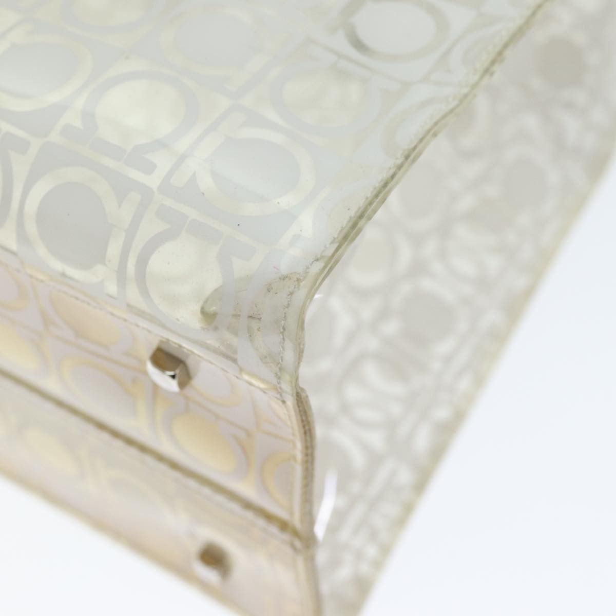 Salvatore Ferragamo Salvatore Ferragamo Tote Bag Vinyl Clear Size ONE SIZE - 16 Thumbnail