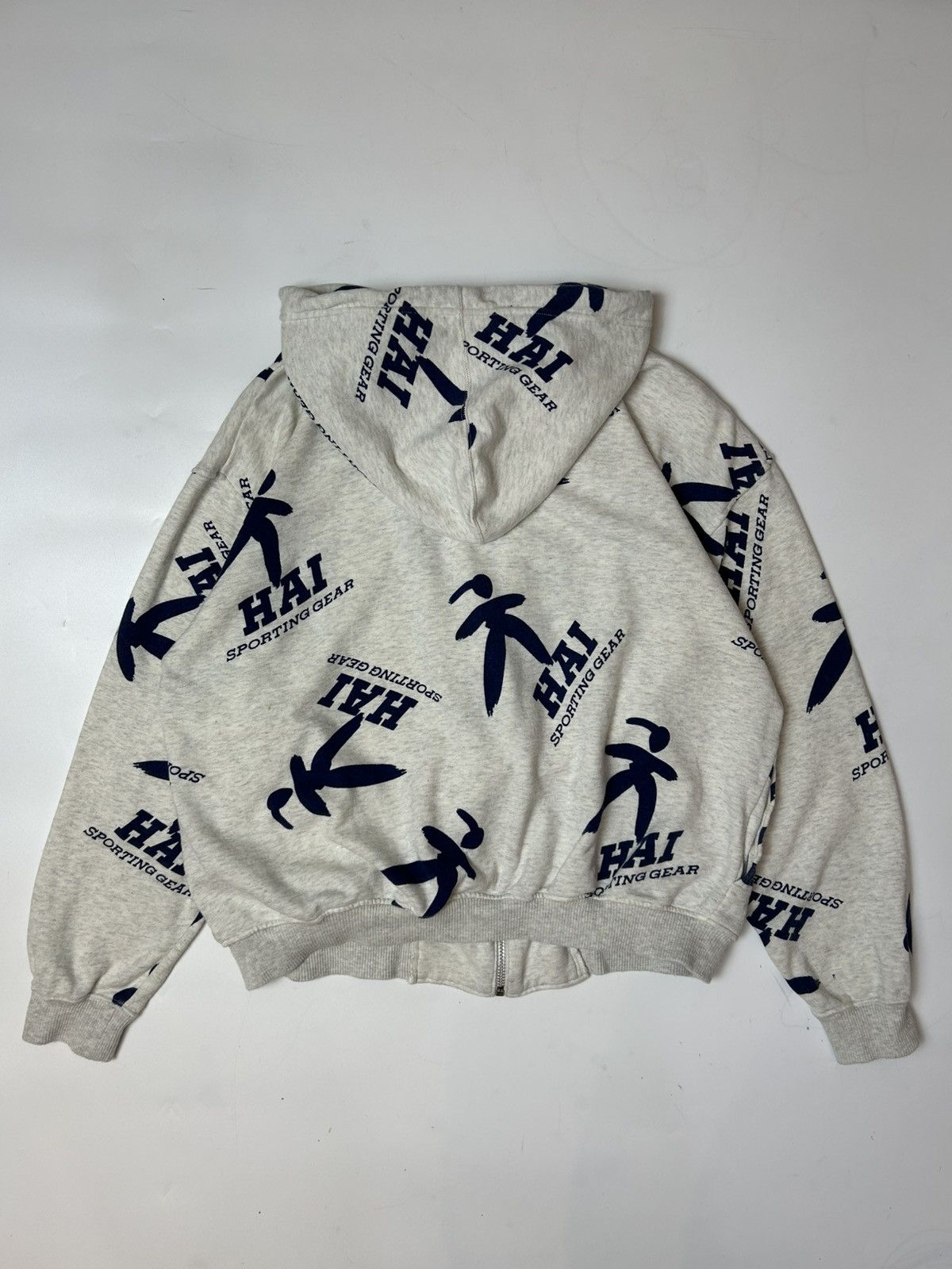 Hai Sporting Gear × Issey Miyake × Japanese Brand HAI SPORTING GEAR HOODIE SWEATSHIRT Size US M / EU 48-50 / 2 - 4 Thumbnail