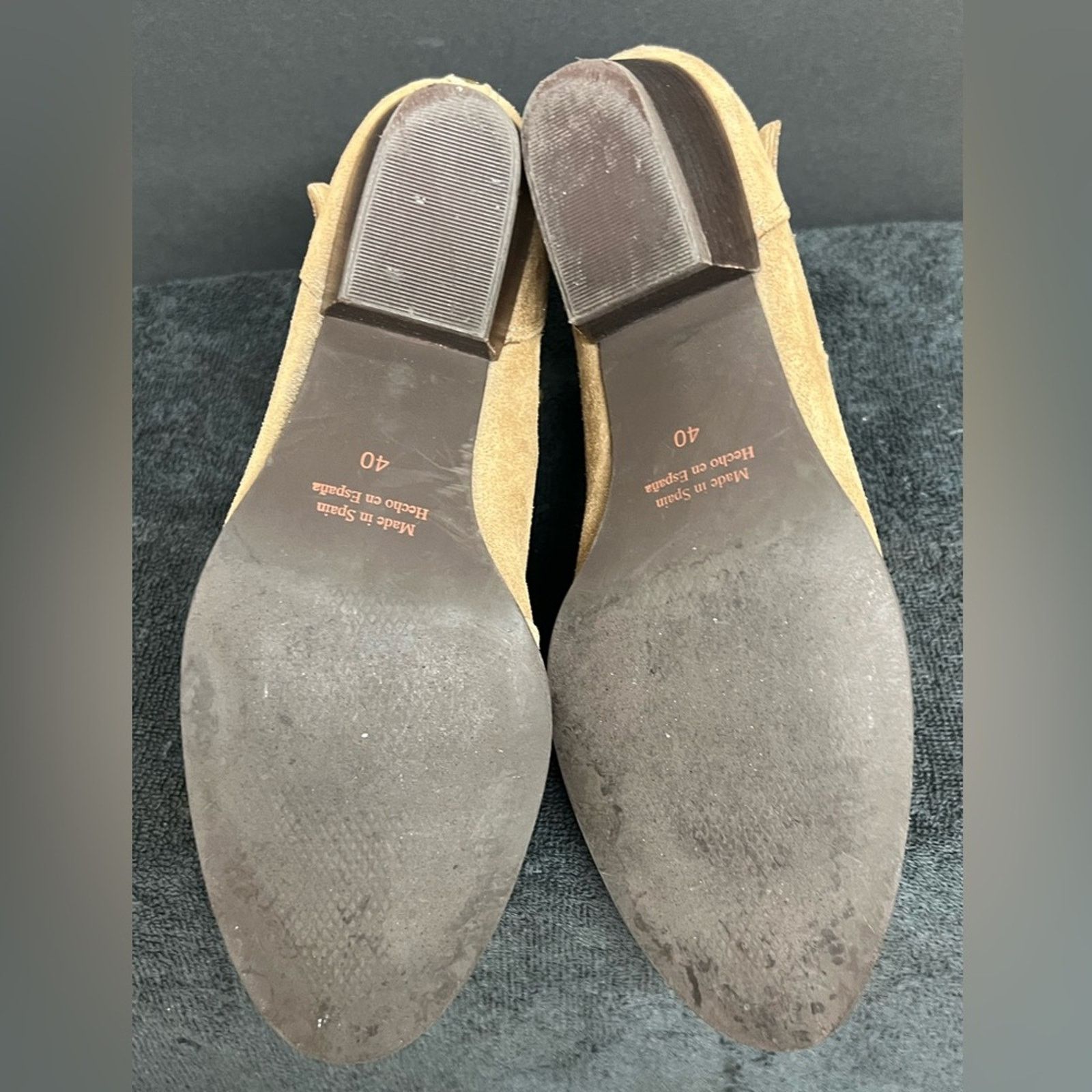 Russell & Bromley Womens Tan Suede RUSSELL & BROMLEY Ankle Boots Shoes US 9.5 Size US 9.5 / IT 39.5 - 8 Thumbnail