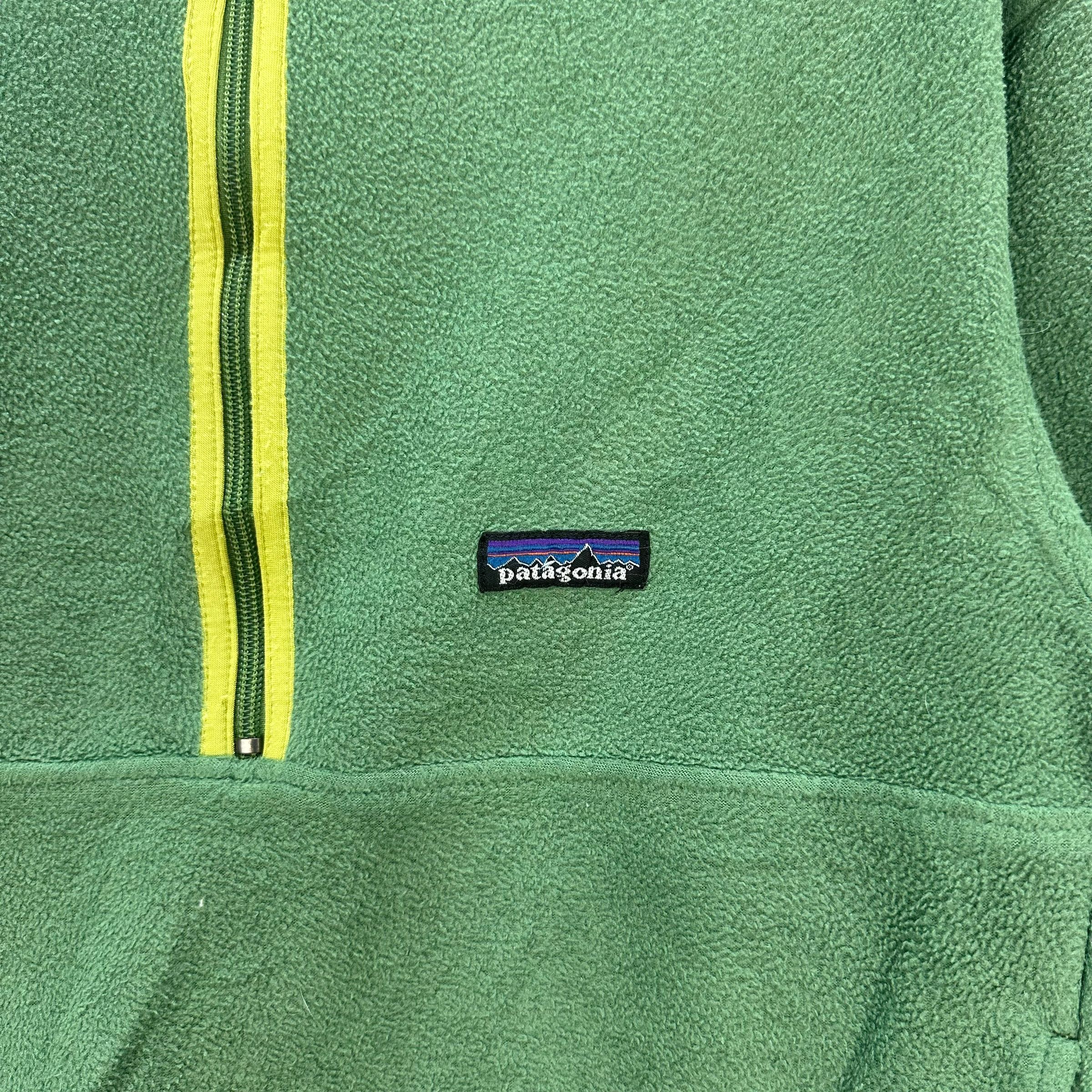 Patagonia PATAGONIA SYNCHILLA HALF ZIP GREEN FLEECE PULLOVER #8427-008 Size US XL / EU 56 / 4 - 3 Thumbnail