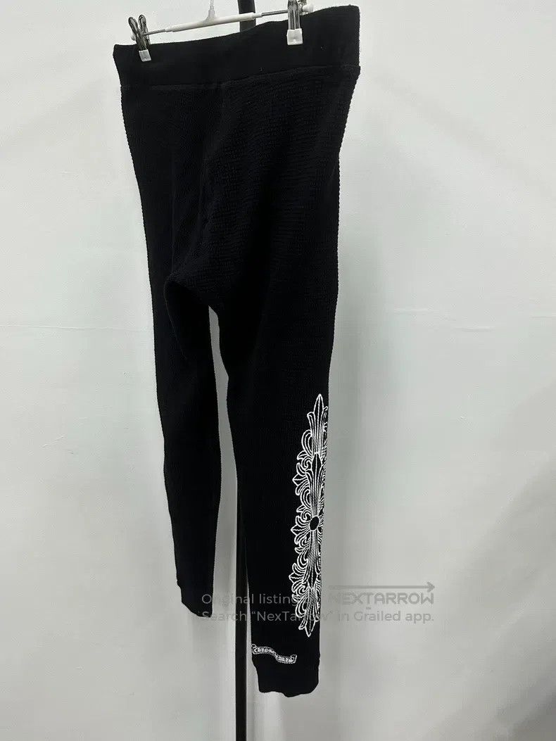 Chrome Hearts CHROME HEARTS size M Floral Arm Horsehoof Waffle Knit Long Size US 27 - 2 Thumbnail