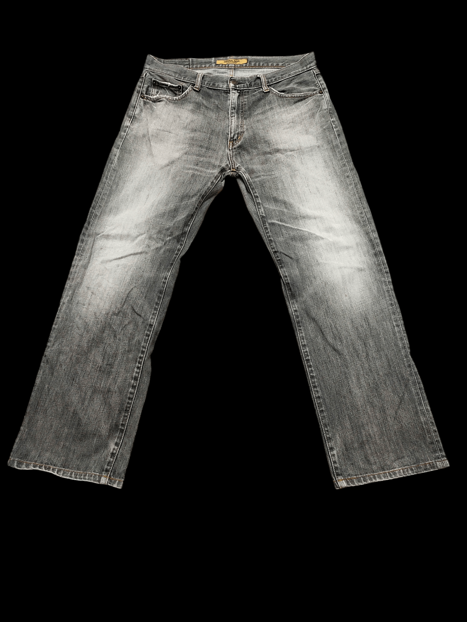 Uniqlo 💥Need Gone💥 90s Uniqlo Distressed Denim Size US 35 - 2 Thumbnail