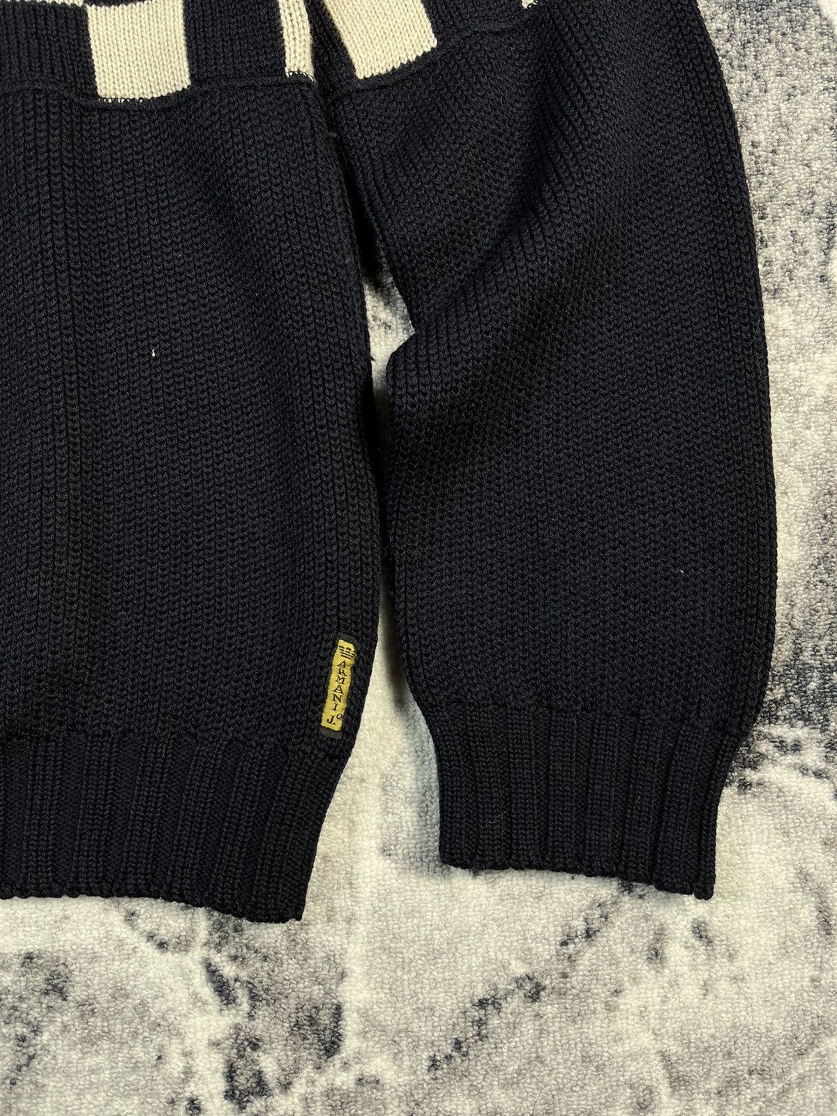 Armani Armani Jeans Vintage Wool Knit 🧶 Sweater Size US L / EU 52-54 / 3 - 4 Thumbnail