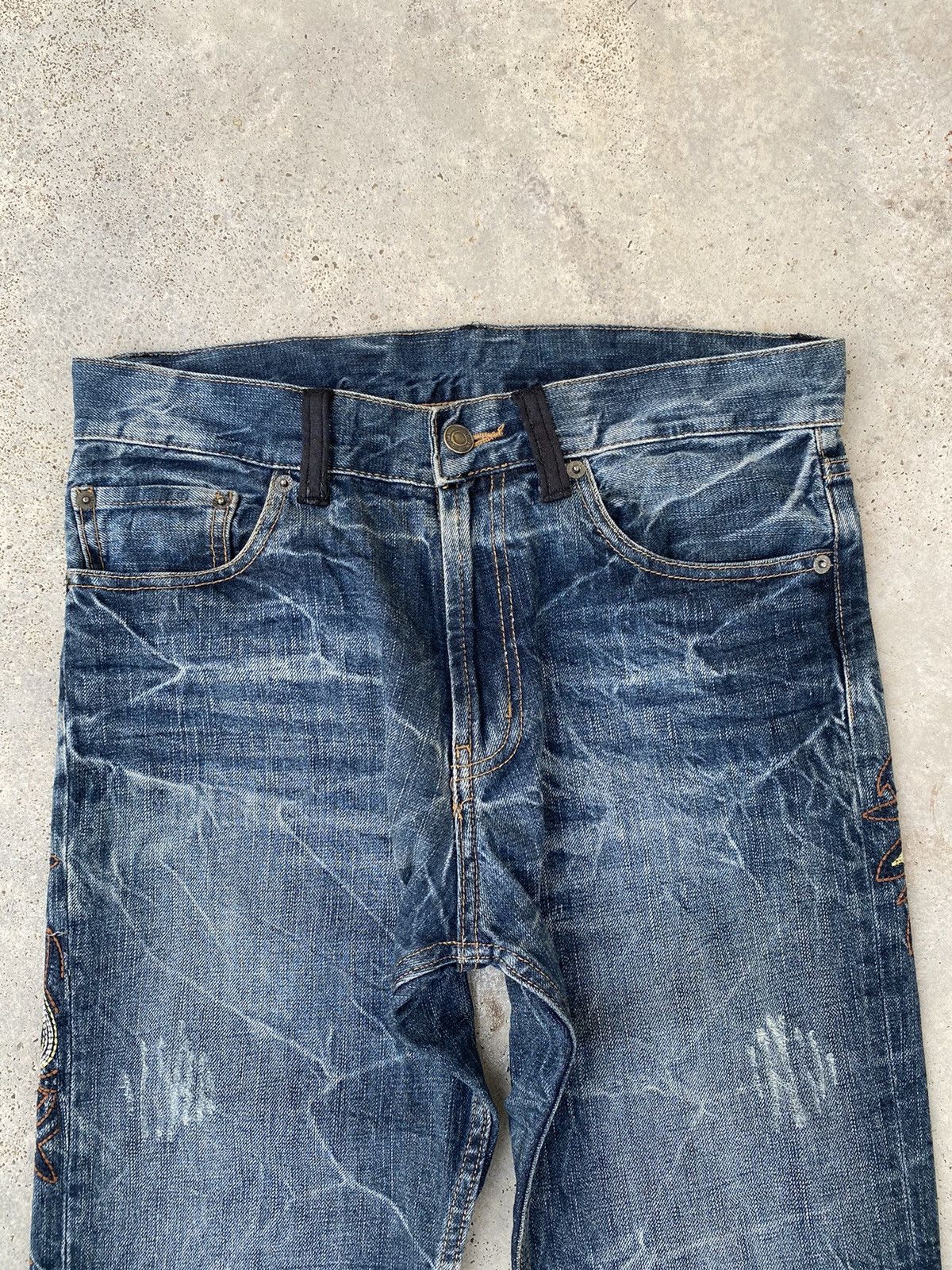 If Six Was Nine 2000s Cyber Punk y2k Jeans Japanese Brand Size US 32 / EU 48 - 6 Thumbnail