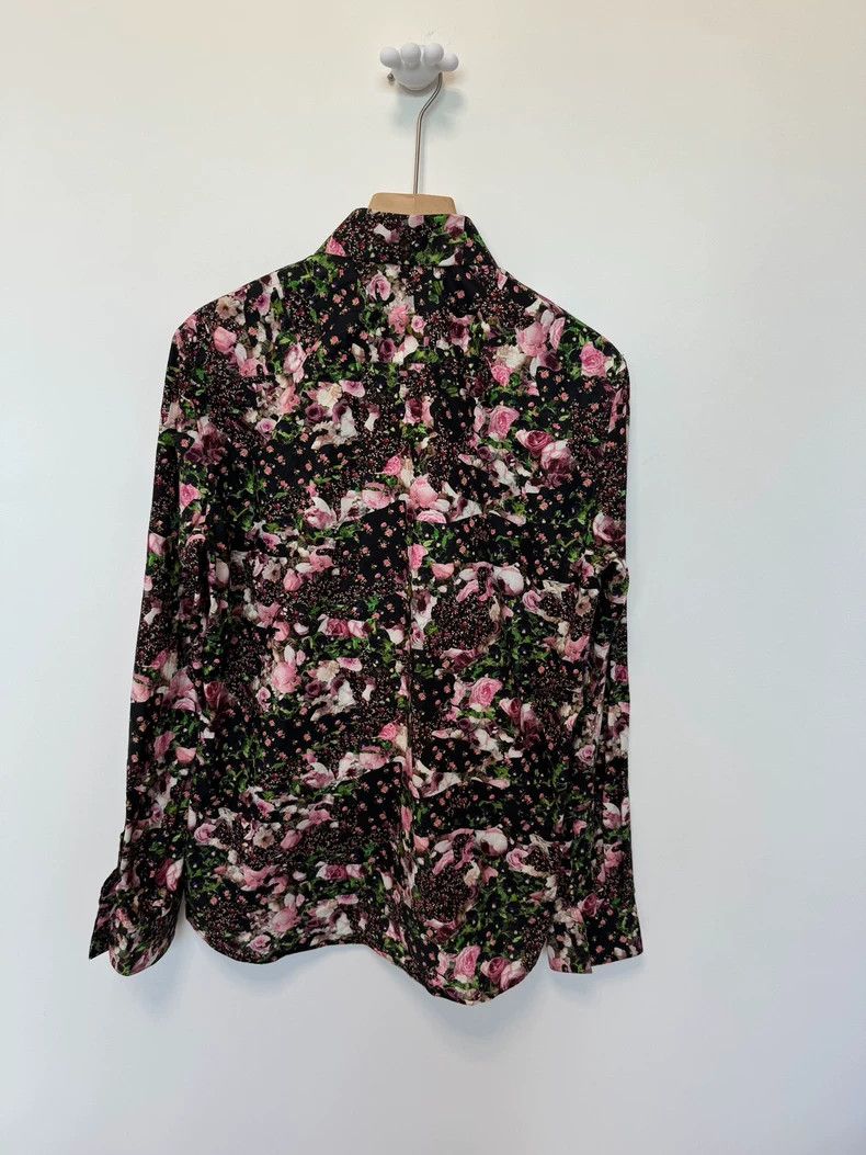 Givenchy Givenchy Floral Printed Long Sleeve Shirt 2505-Nextarrow Size US M / EU 48-50 / 2 - 1 Thumbnail