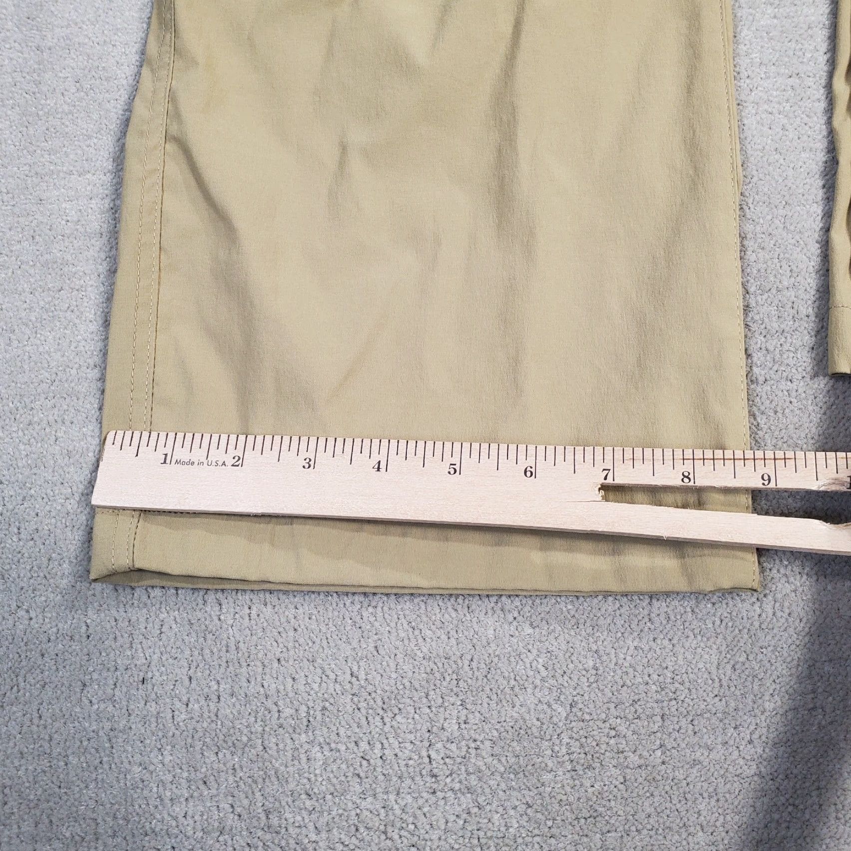 Eddie Bauer Eddie Bauer Pants Mens 38x32 Beige Cargo Performance Stretch Convertible Tech Size US 38 / EU 54 - 6 Thumbnail