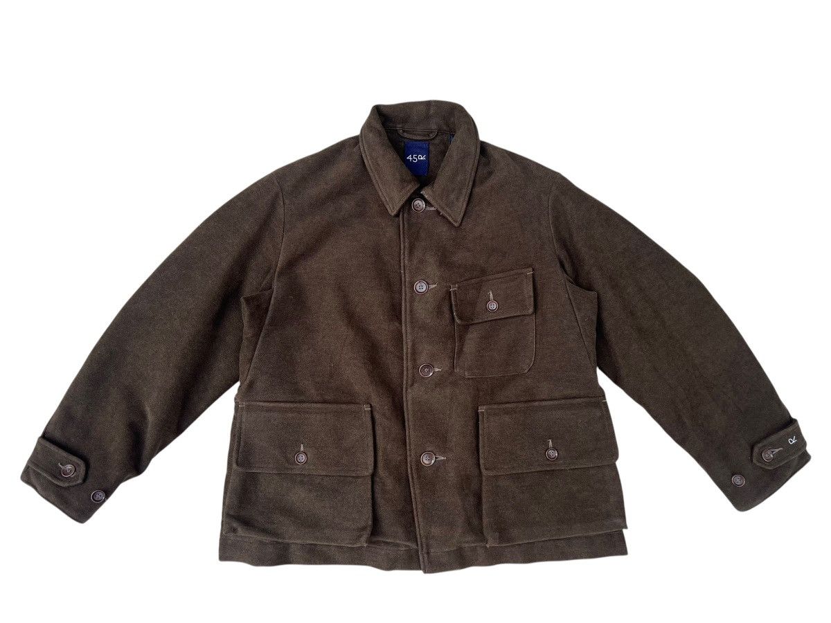 45rpm 45rpm Japan Suede Cotton Down Coat Cargo Jacket Size 2 Size US M / EU 48-50 / 2 - 1 Thumbnail