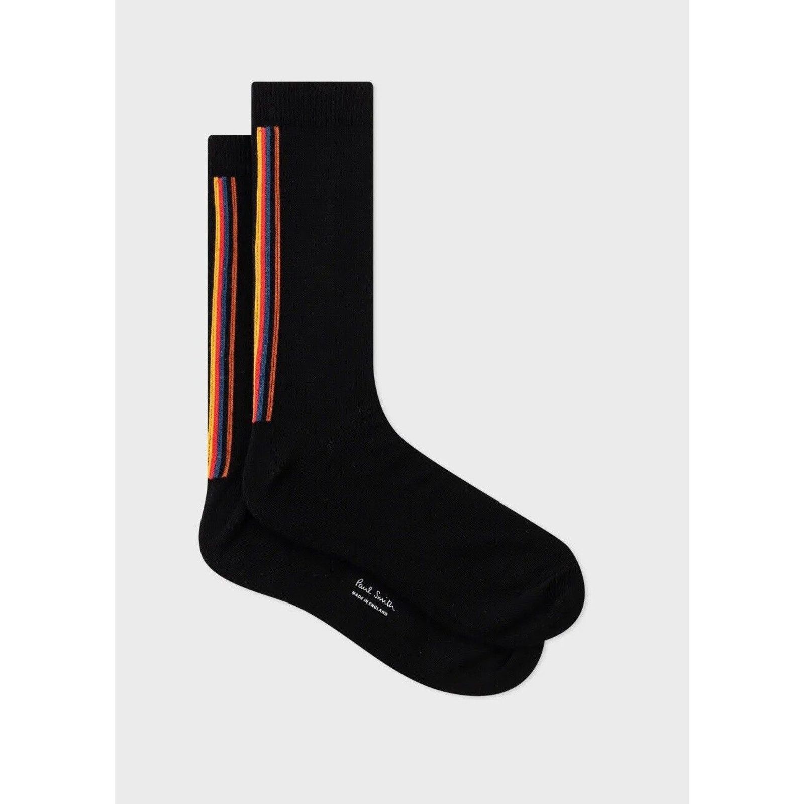 Paul Smith NWT $35 Paul Smith vertical stripe socks Made in England Size ONE SIZE - 1 Thumbnail