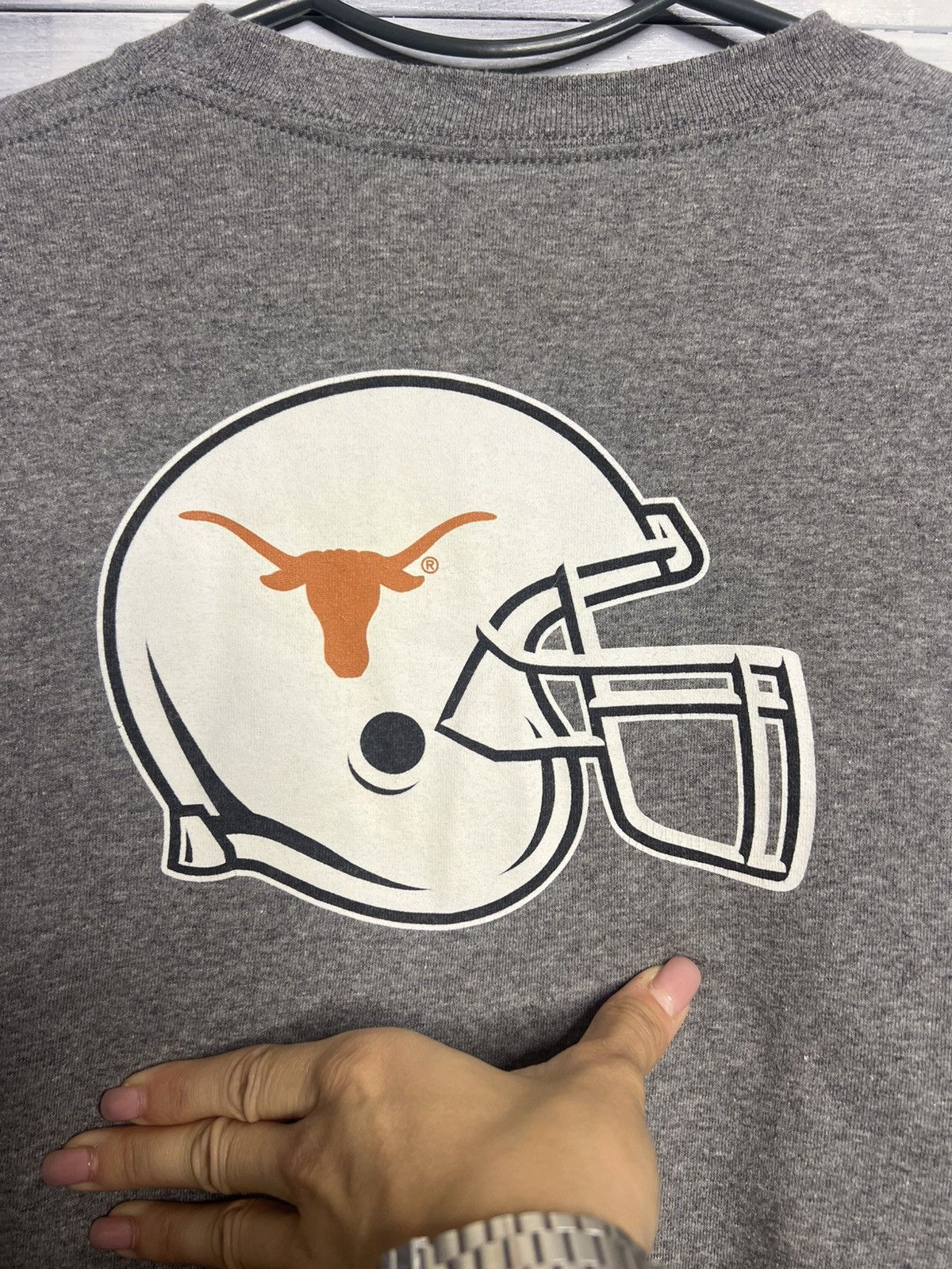 Vintage Rare Vintage Long-Sleeve Nike Texas Football Swoosh Centr Size US M / EU 48-50 / 2 - 5 Thumbnail