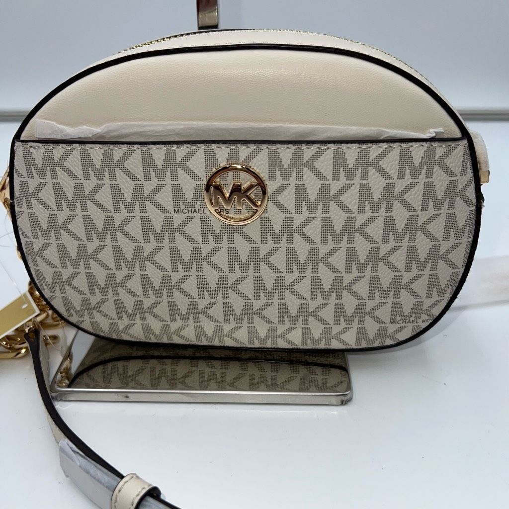 Michael Kors Michael Michael Kors Jet Set Glam Oval Crossbody Size ONE SIZE - 1 Thumbnail