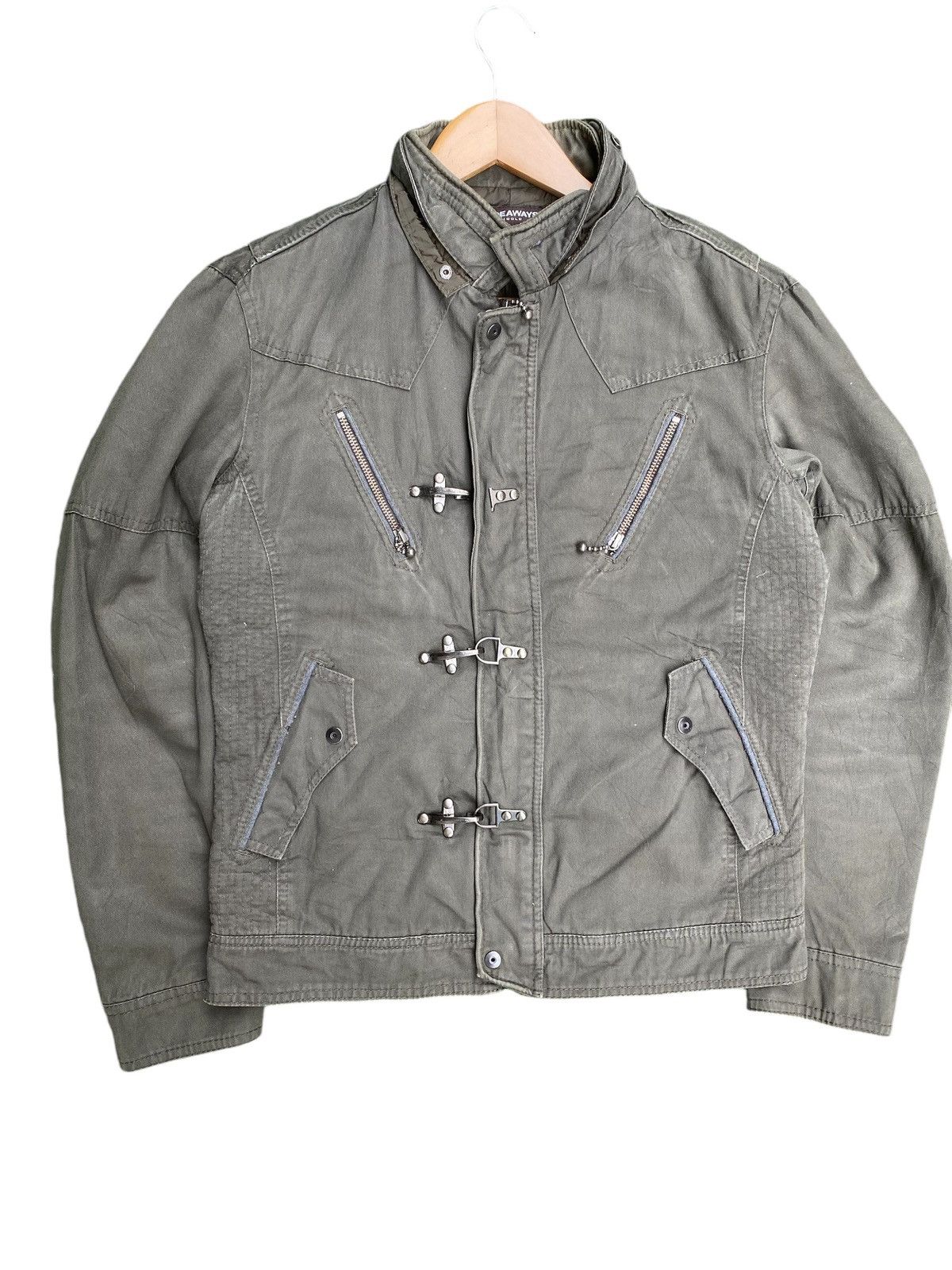 Japanese Brand × Seditionaries Hideaways Tactical punk Jacket Multi Pocket LGB Spirit Line Size US M / EU 48-50 / 2 - 2 Thumbnail
