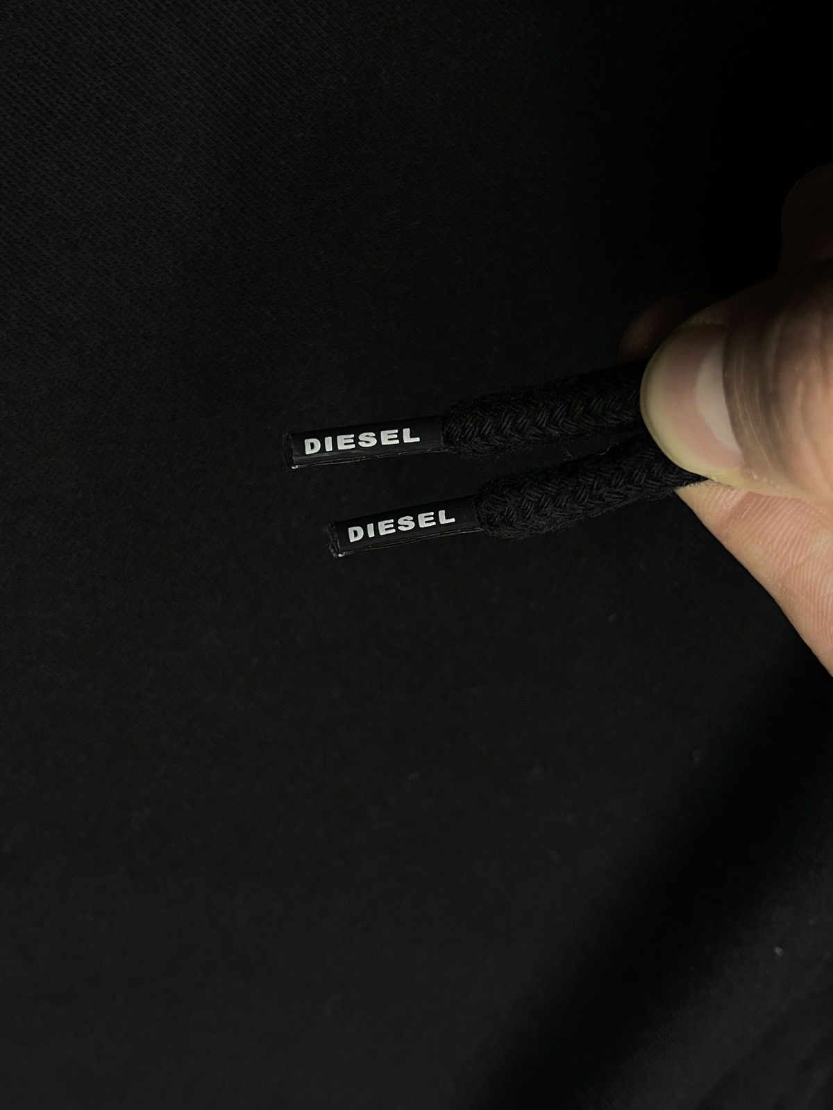 Diesel Mens Diesel UMLT Brandon Felpa Hoodie Black Big Logo Size M Size US M / EU 48-50 / 2 - 9 Thumbnail