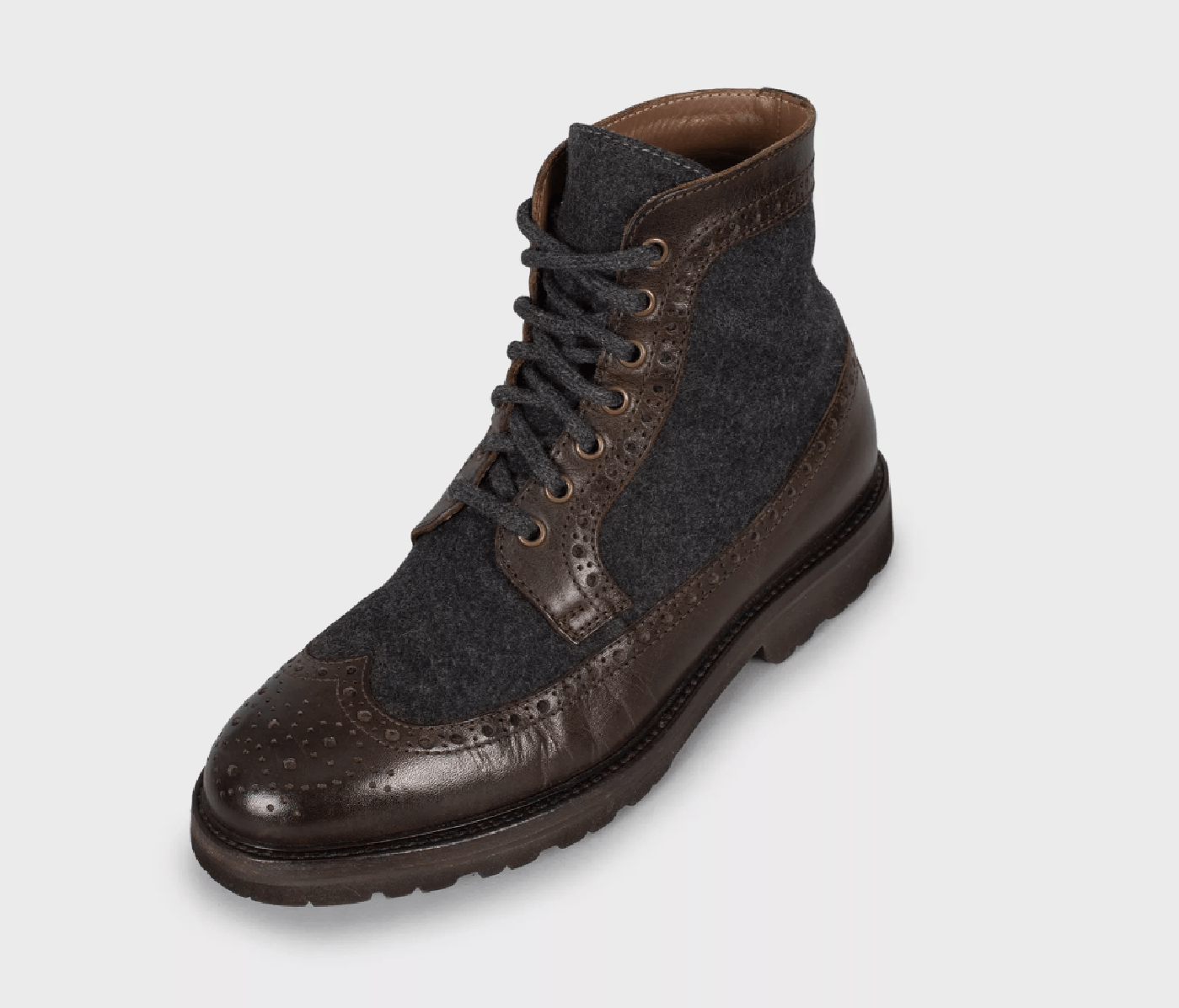Brunello Cucinelli Brunello Cucinelli men’s two-tone perforated boots Size US 9 / EU 42 - 3 Thumbnail