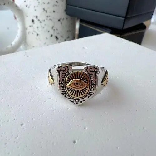 Other Illuminati Modern Jewelry Rings Open Chrome Ring (Size 7-13) Size ONE SIZE - 3 Thumbnail