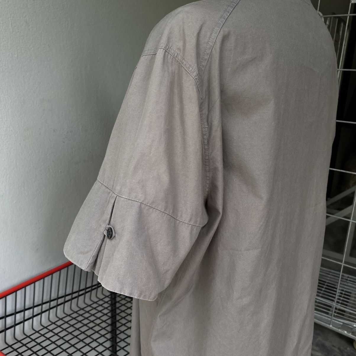 Designer × Japanese Brand GROSBEC Stone Taupe Short Sleeve Shirt Size US M / EU 48-50 / 2 - 8 Thumbnail