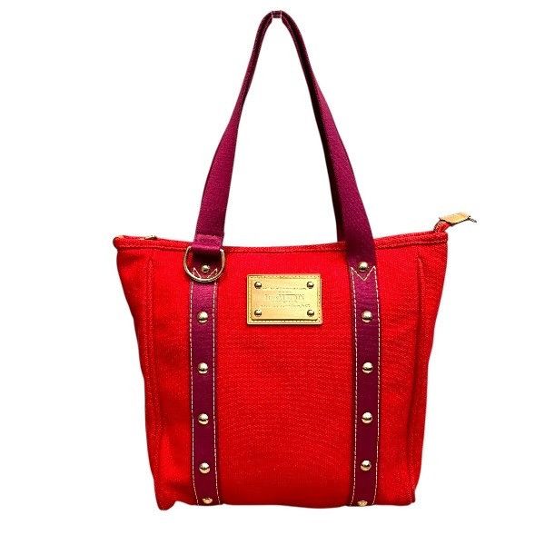 Louis Vuitton Louis Vuitton Louis Vuitton Antigua Cabas MM Canvas Tote Bag Textile Tote Bag M40034 DUTY FREE for USA Size ONE SIZE - 1 Thumbnail