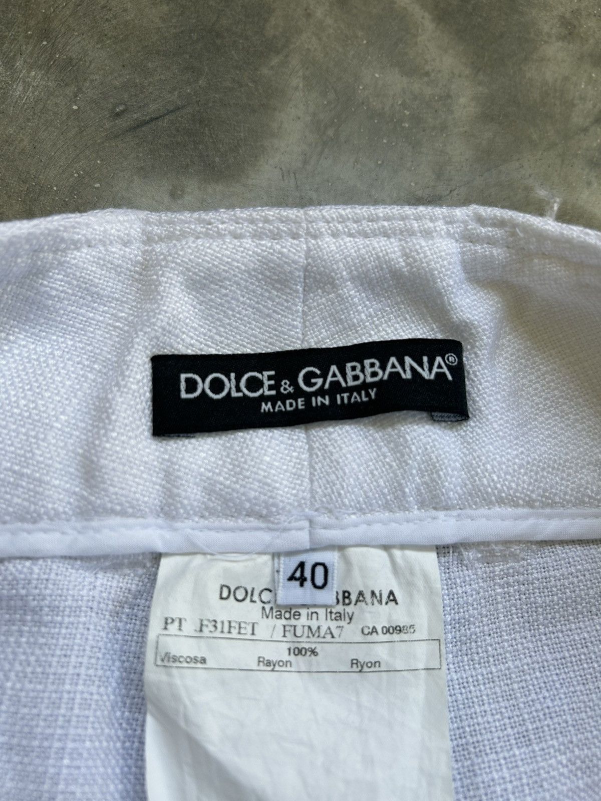 Dolce & Gabbana Dolce & Gabbana Capri Pants Size 30 Size 30" / US 8 / IT 44 - 5 Thumbnail