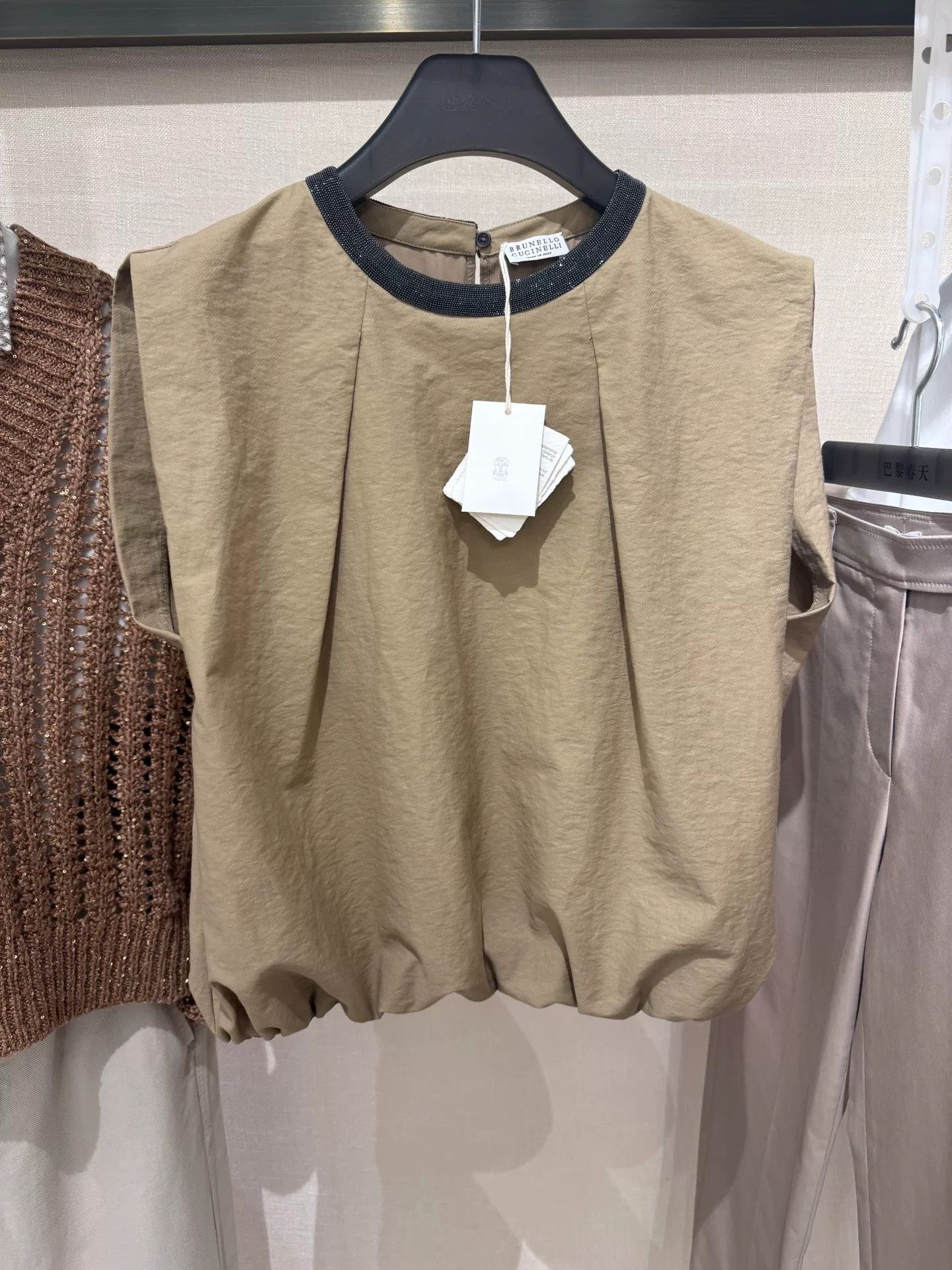 Brunello Cucinelli Brunello Cucinelli 2025 Sleeveless Top Size US M / EU 48-50 / 2 - 1 Thumbnail