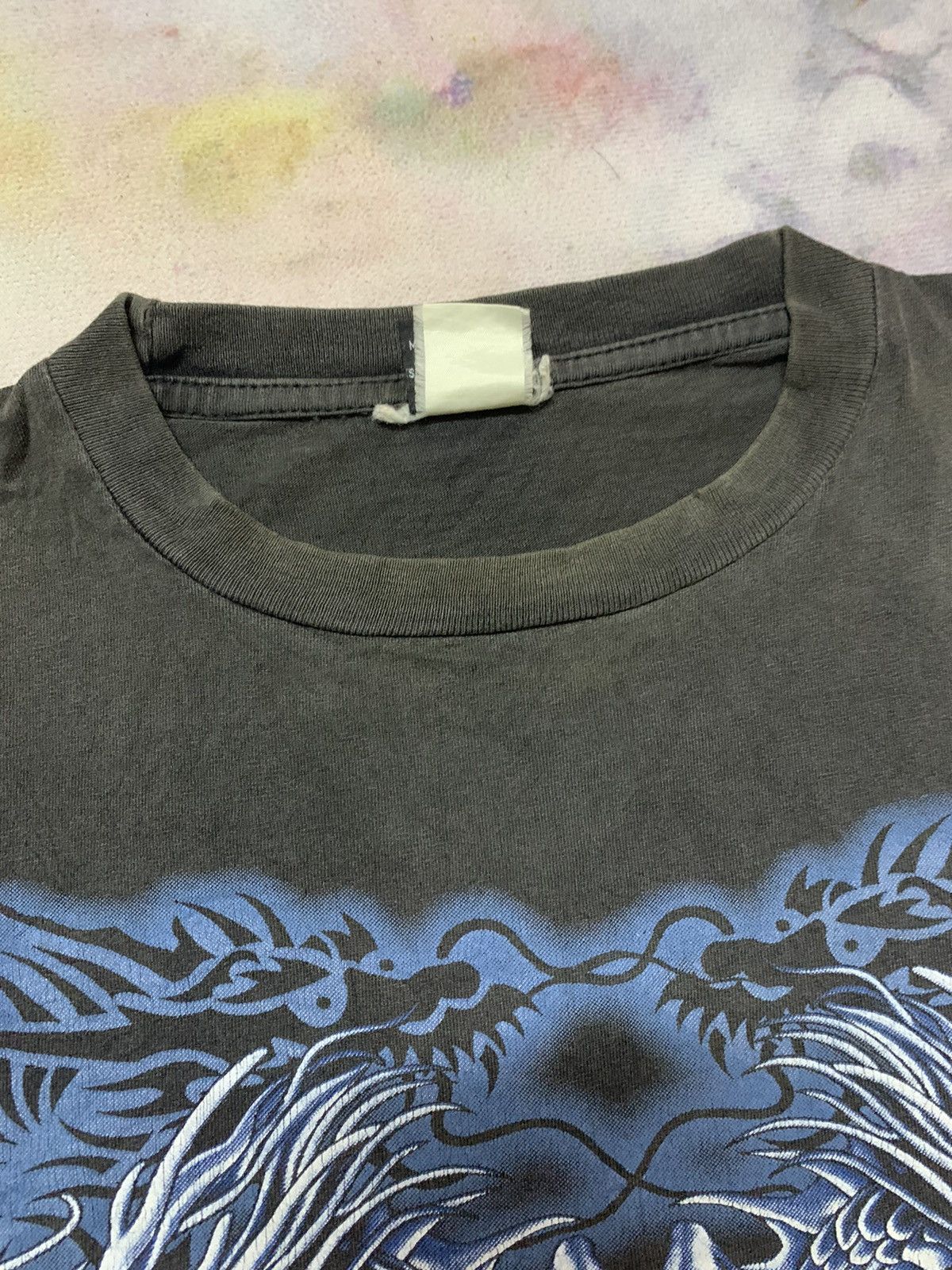 Vintage Vintage Dragon Versus Tiger Tshirt Size US M / EU 48-50 / 2 - 4 Thumbnail