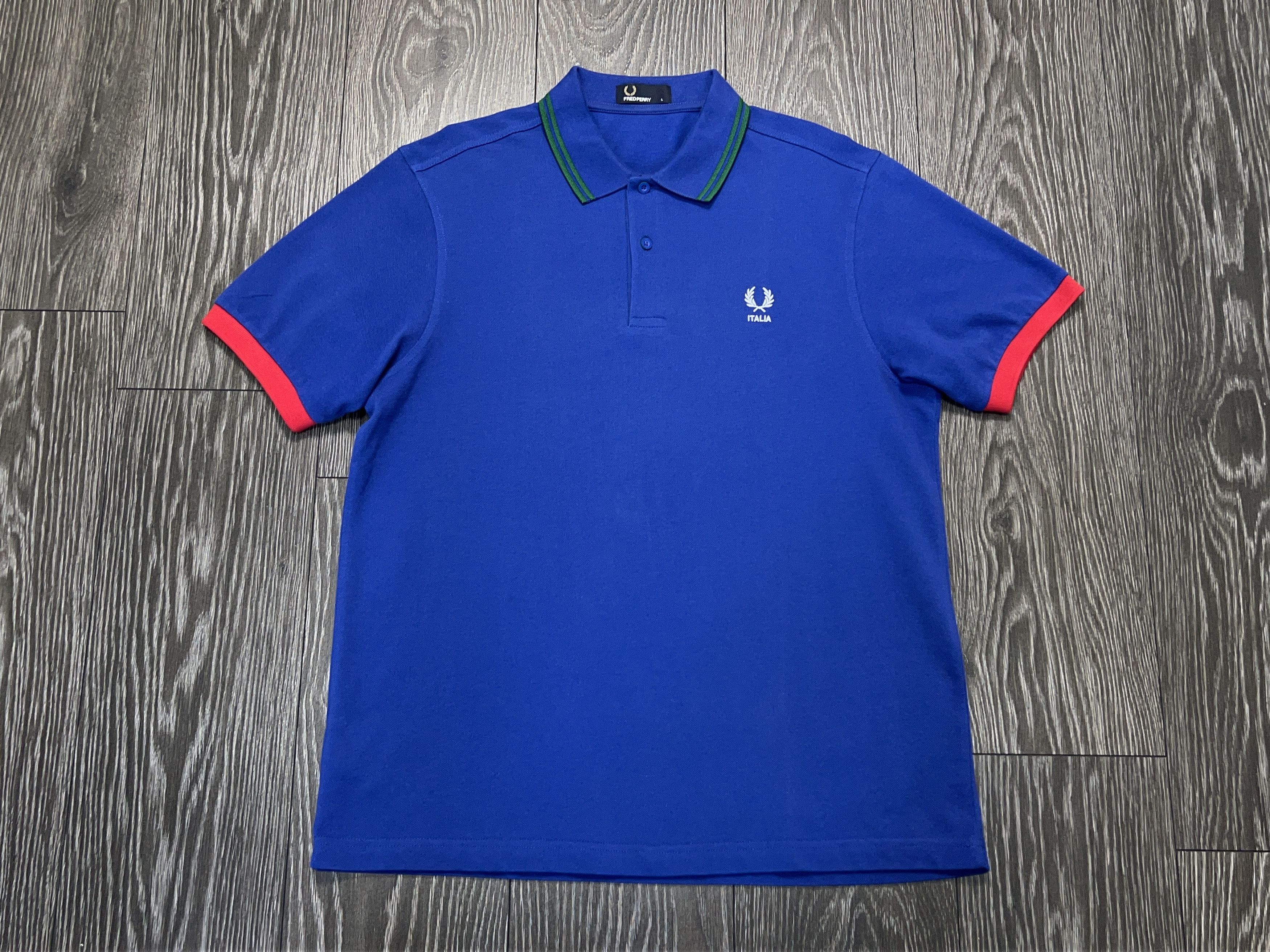 Fred Perry Italy Embroidery Logo Classic Polo Cotton T Shirt Tee Size L Size US L / EU 52-54 / 3 - 1 Thumbnail