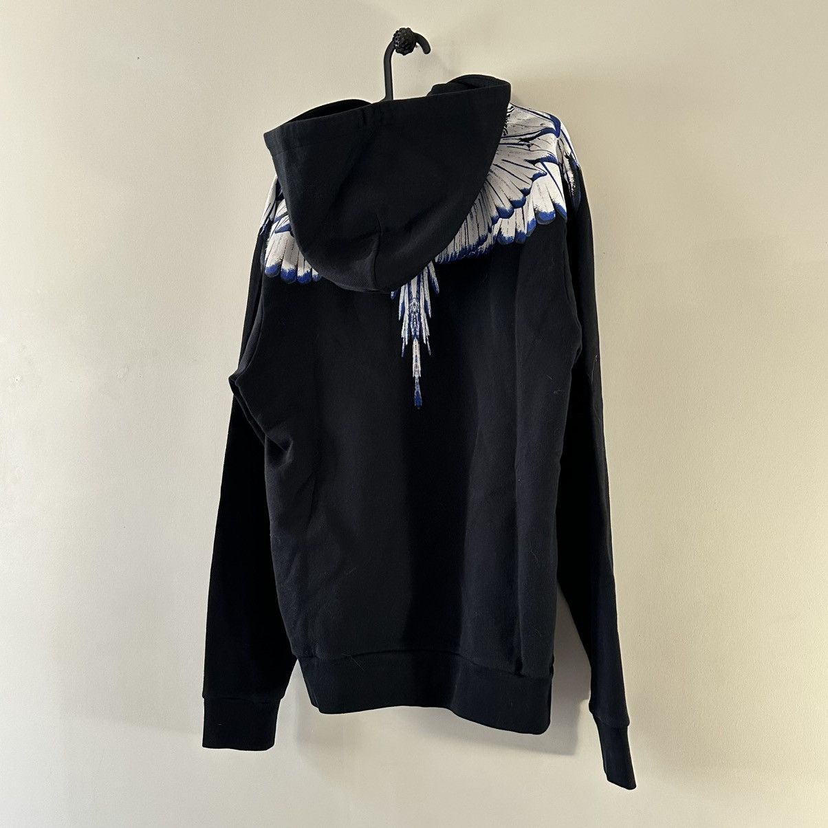 Marcelo Burlon Hoodie Marcelo Burlon Icon Wings Blue White Black Size US M / EU 48-50 / 2 - 2 Thumbnail