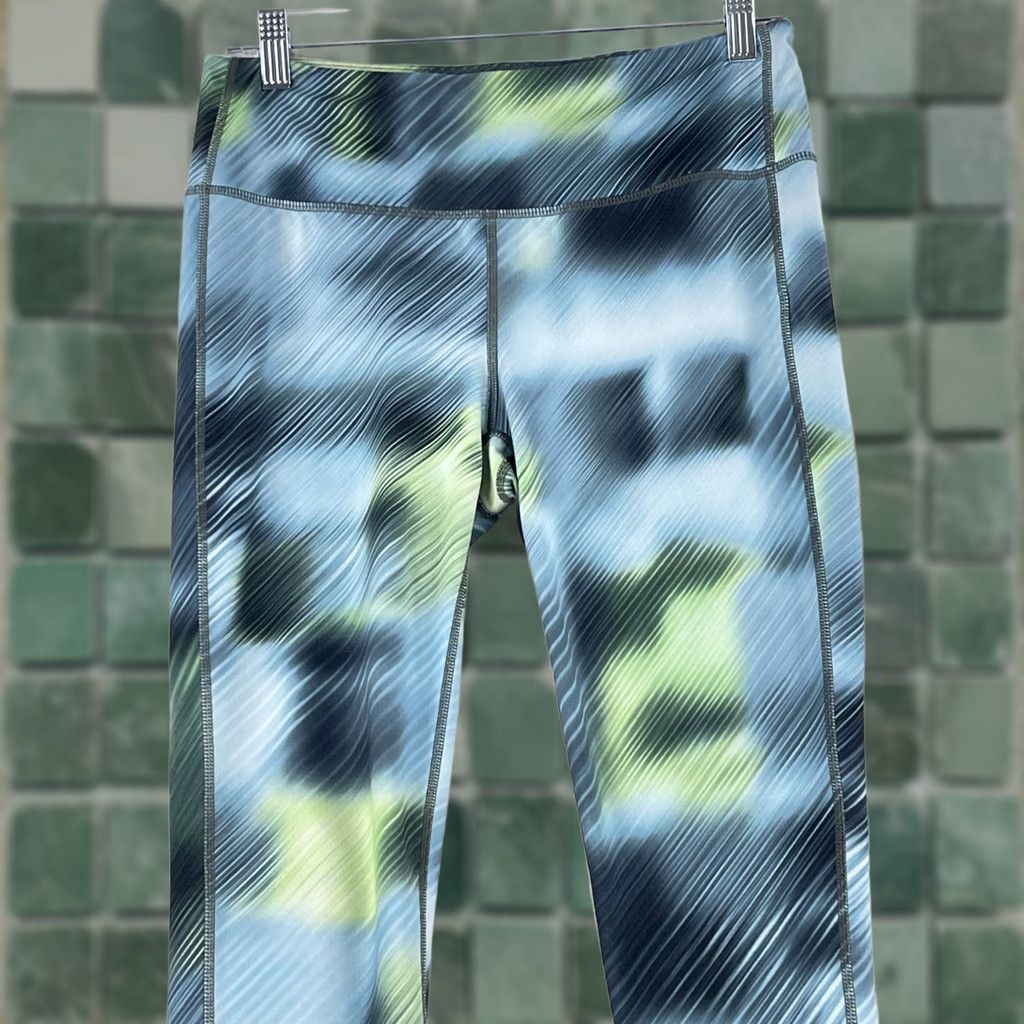 Athleta Athleta Blue High Rise Alpine Chaturanga Tight Leggings Womens Pull On Size M Size 32" / US 10 / IT 46 - 1 Thumbnail