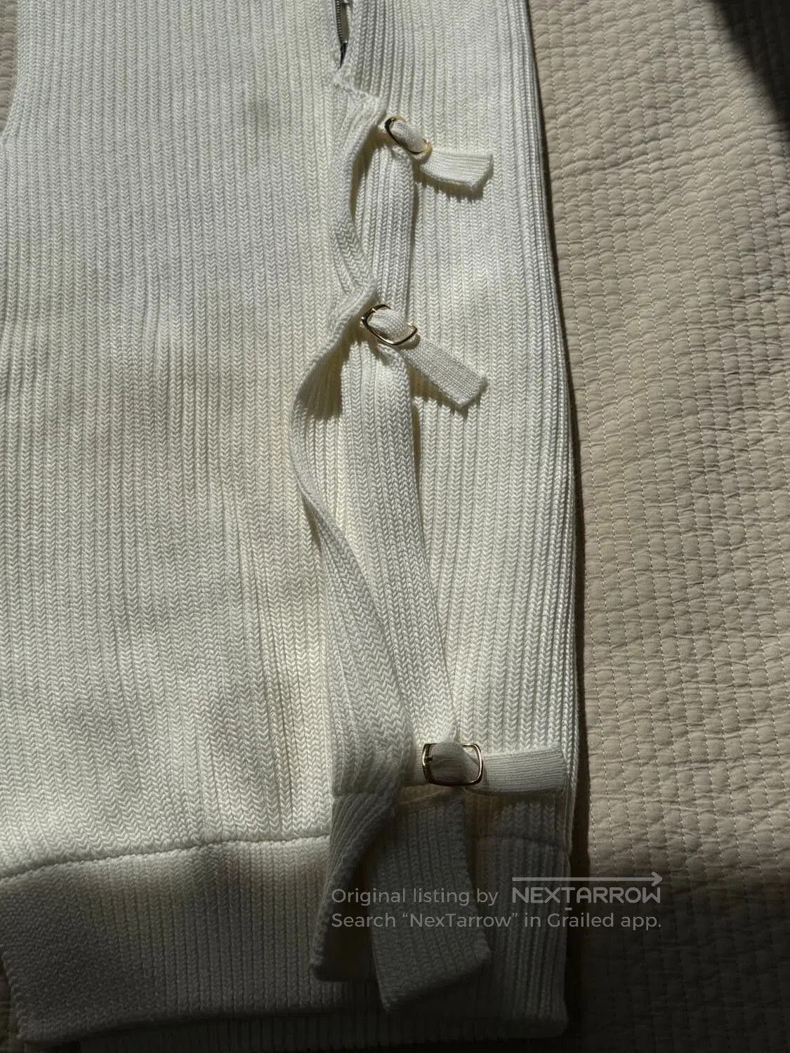 Maison Margiela Maison Margiela Adjustable Strap Knit Vest. Size US L / EU 52-54 / 3 - 4 Thumbnail