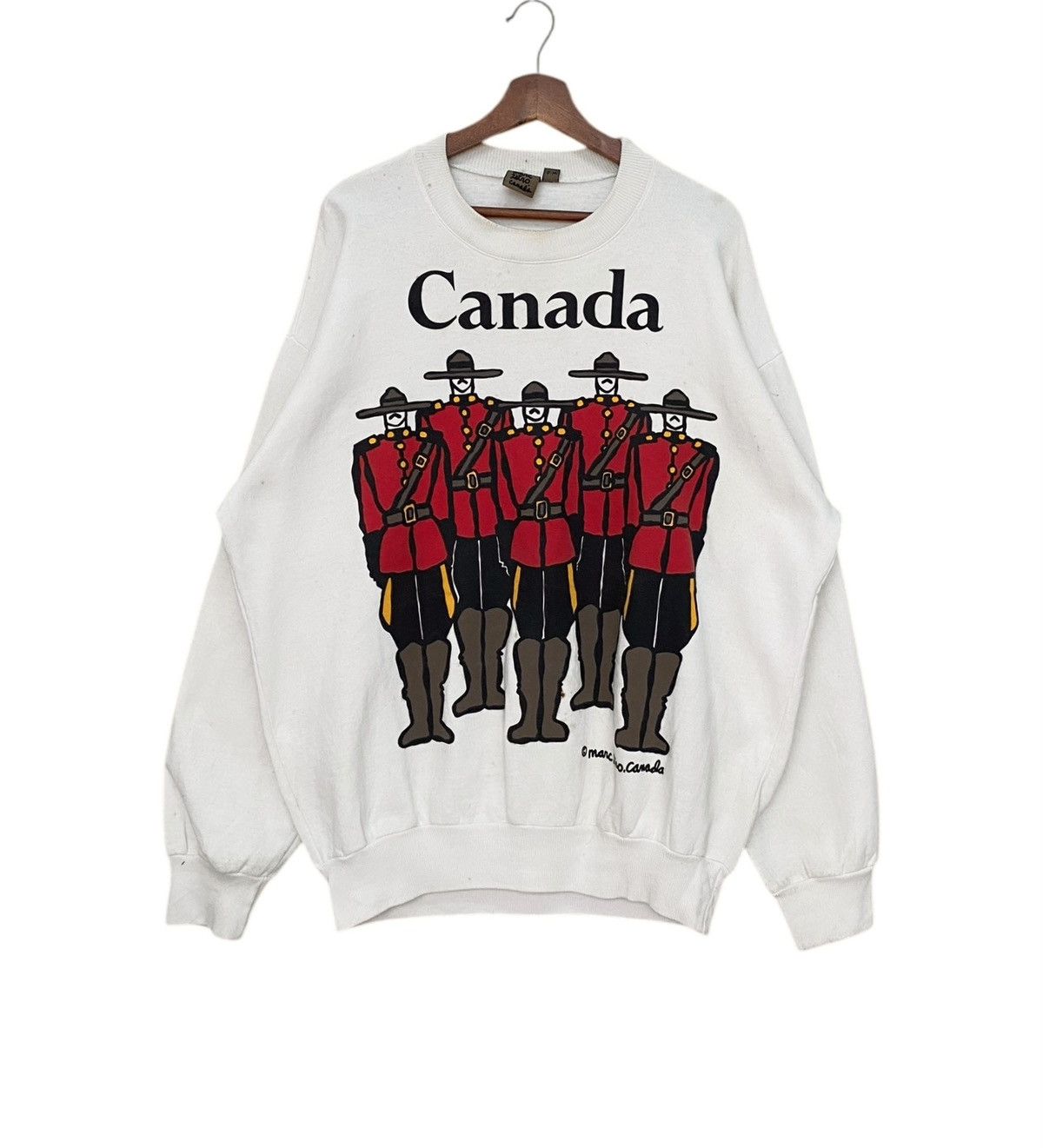 Vintage Vintage Canada Sweatshirt 1990s Size US M / EU 48-50 / 2 - 1 Thumbnail
