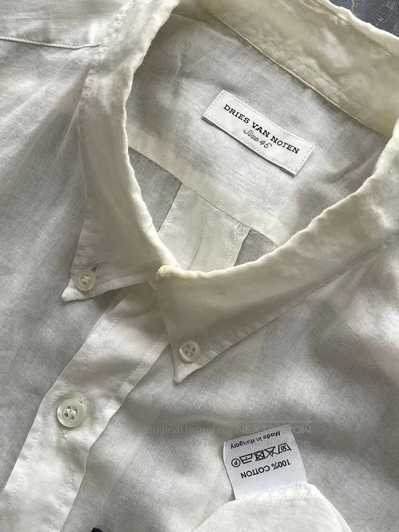 Dries Van Noten Dries Van Noten 14ss Floral Short Sleeve Shirt. Size US M / EU 48-50 / 2 - 9 Thumbnail