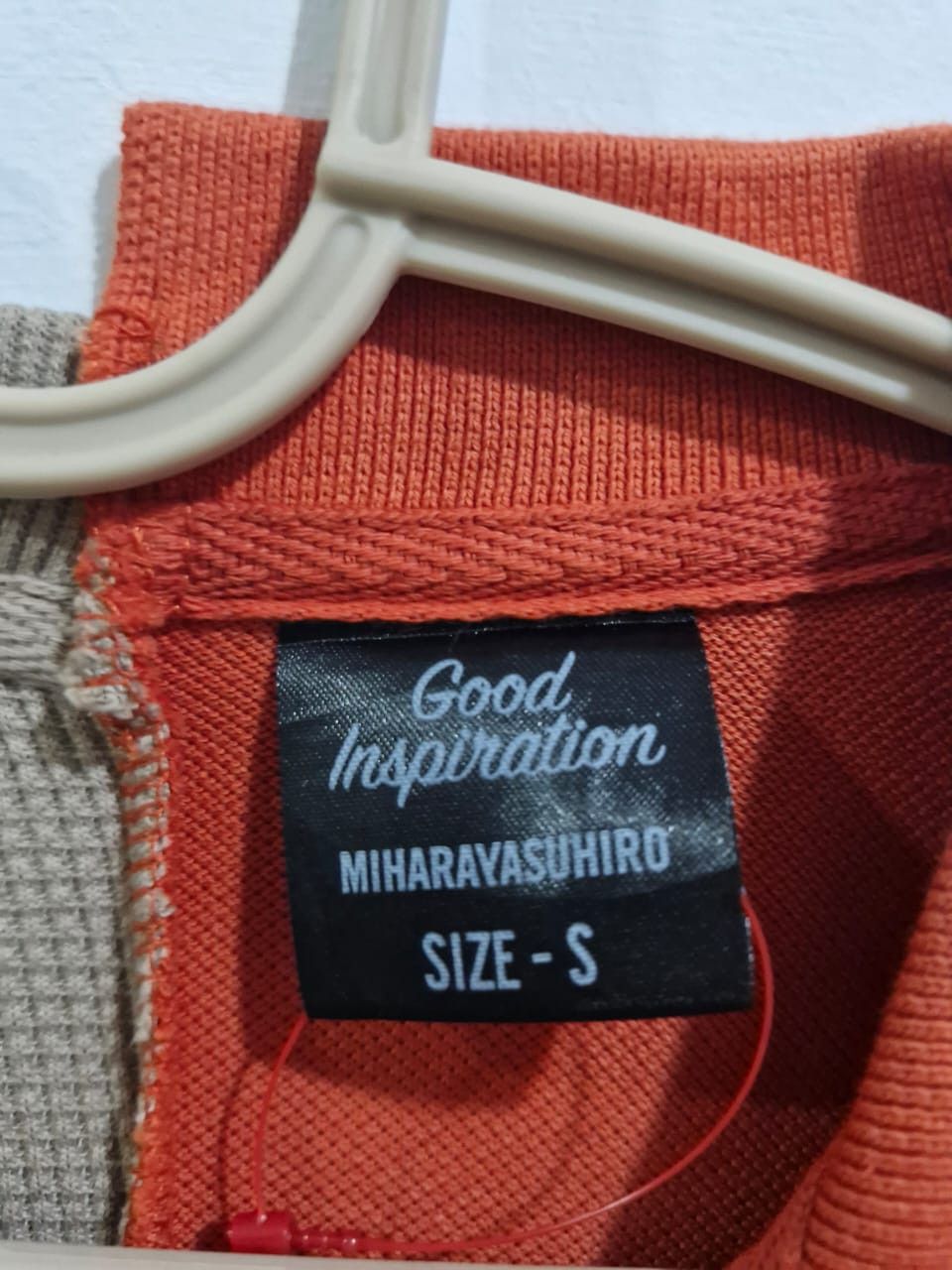 GU Mihara Yasuhiro Split Panel Shirt / Sweat Hybrid (S) Size US S / EU 44-46 / 1 - 7 Thumbnail